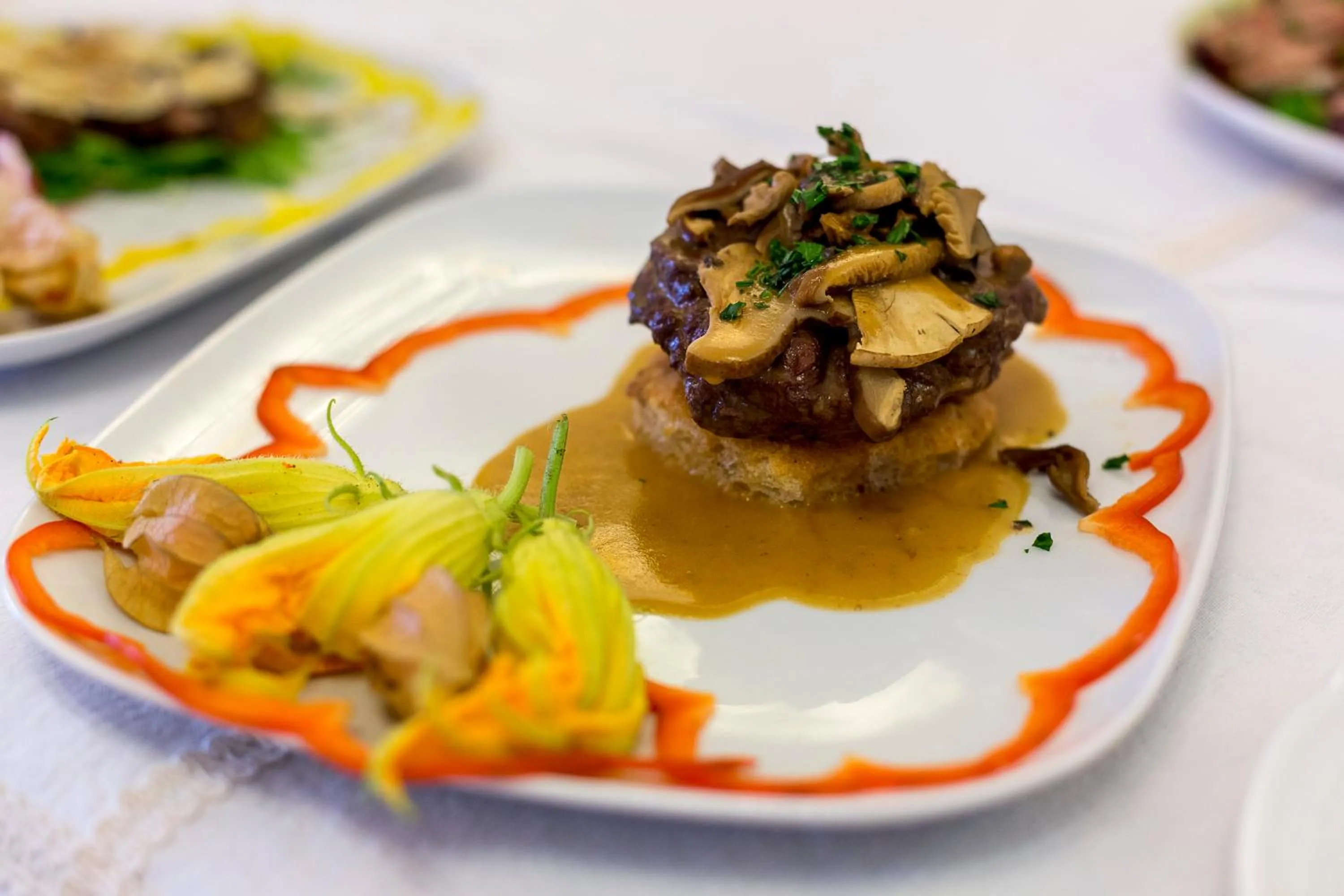 Food in Hotel Trieste