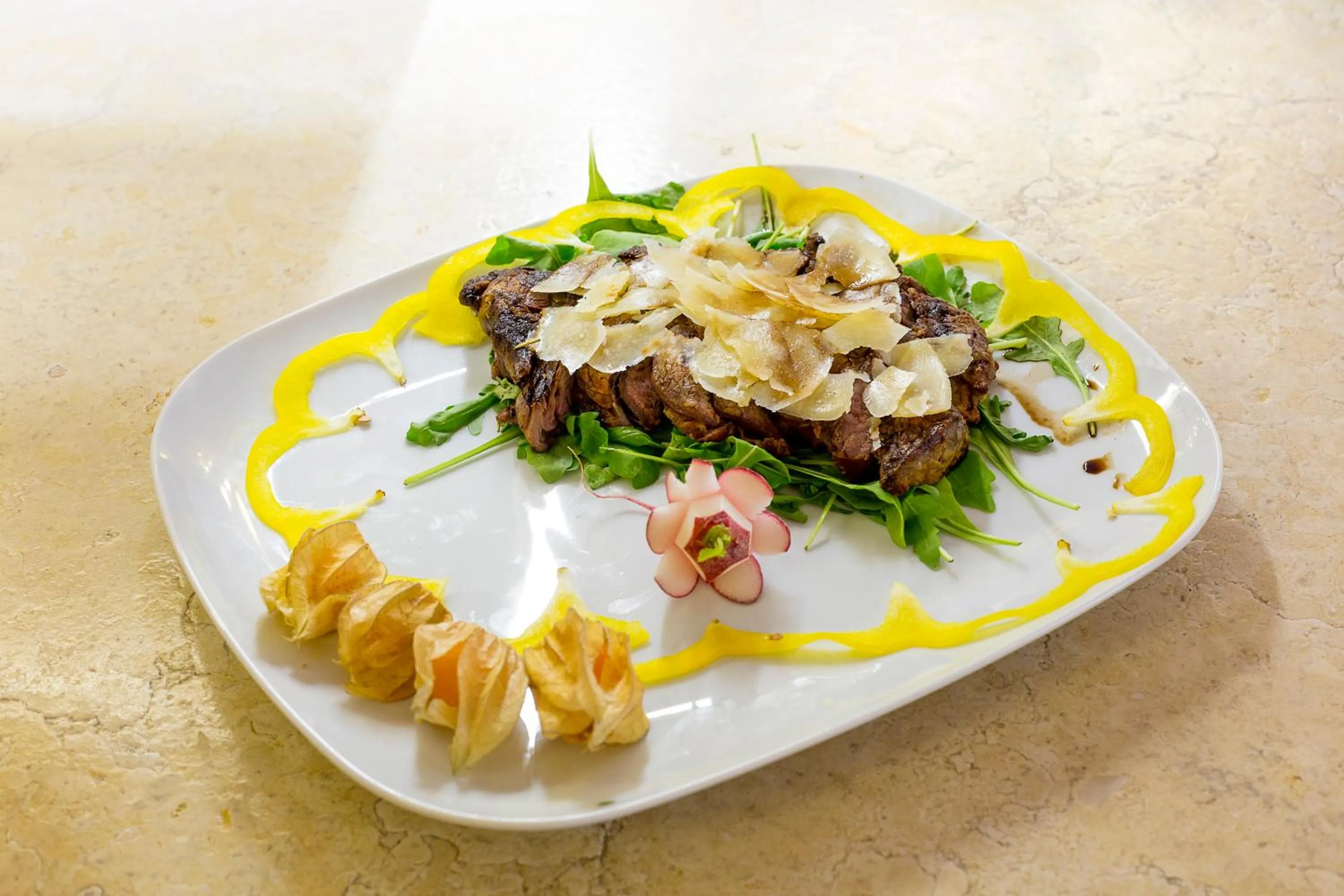 Food in Hotel Trieste