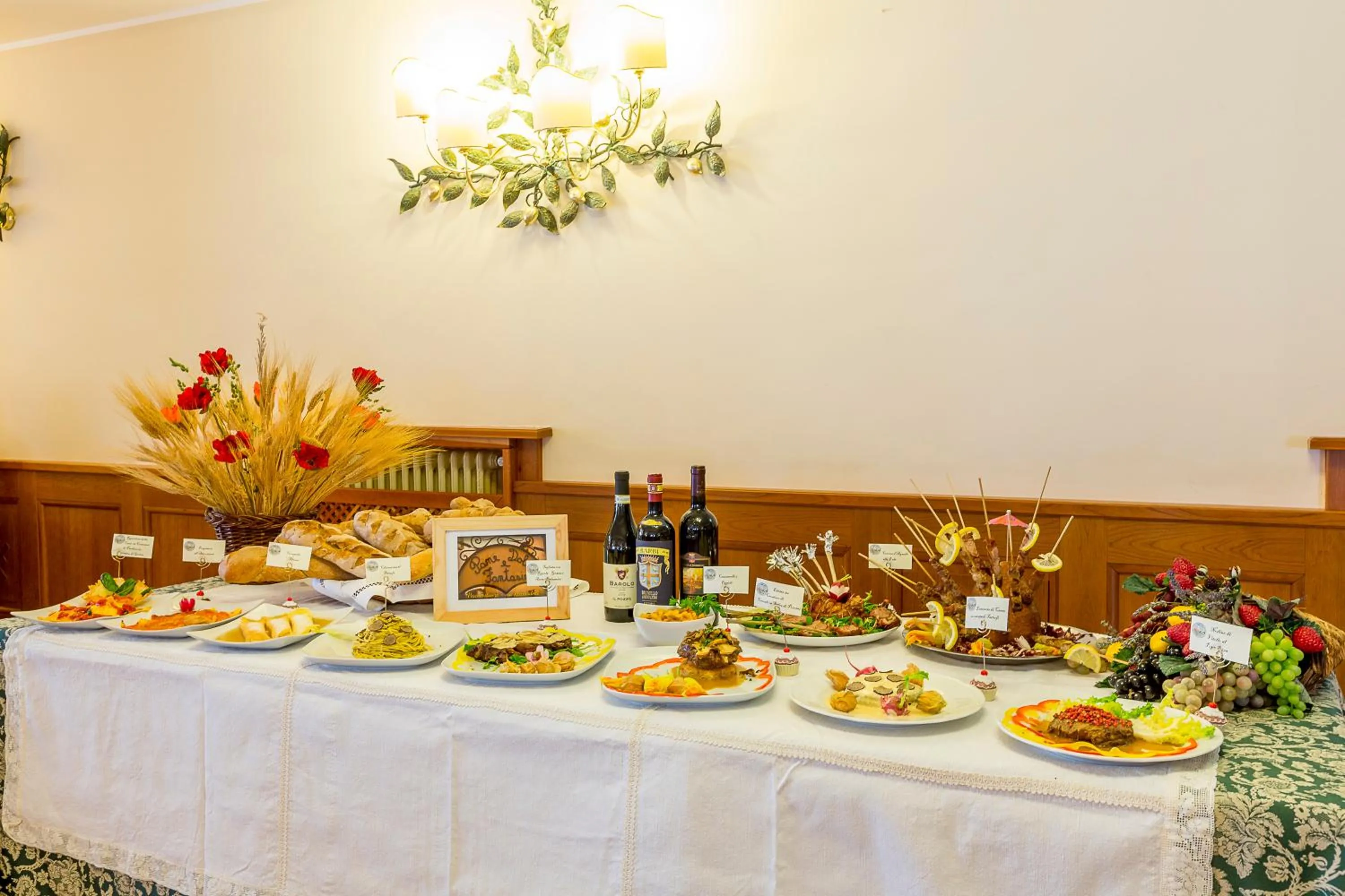 Food in Hotel Trieste