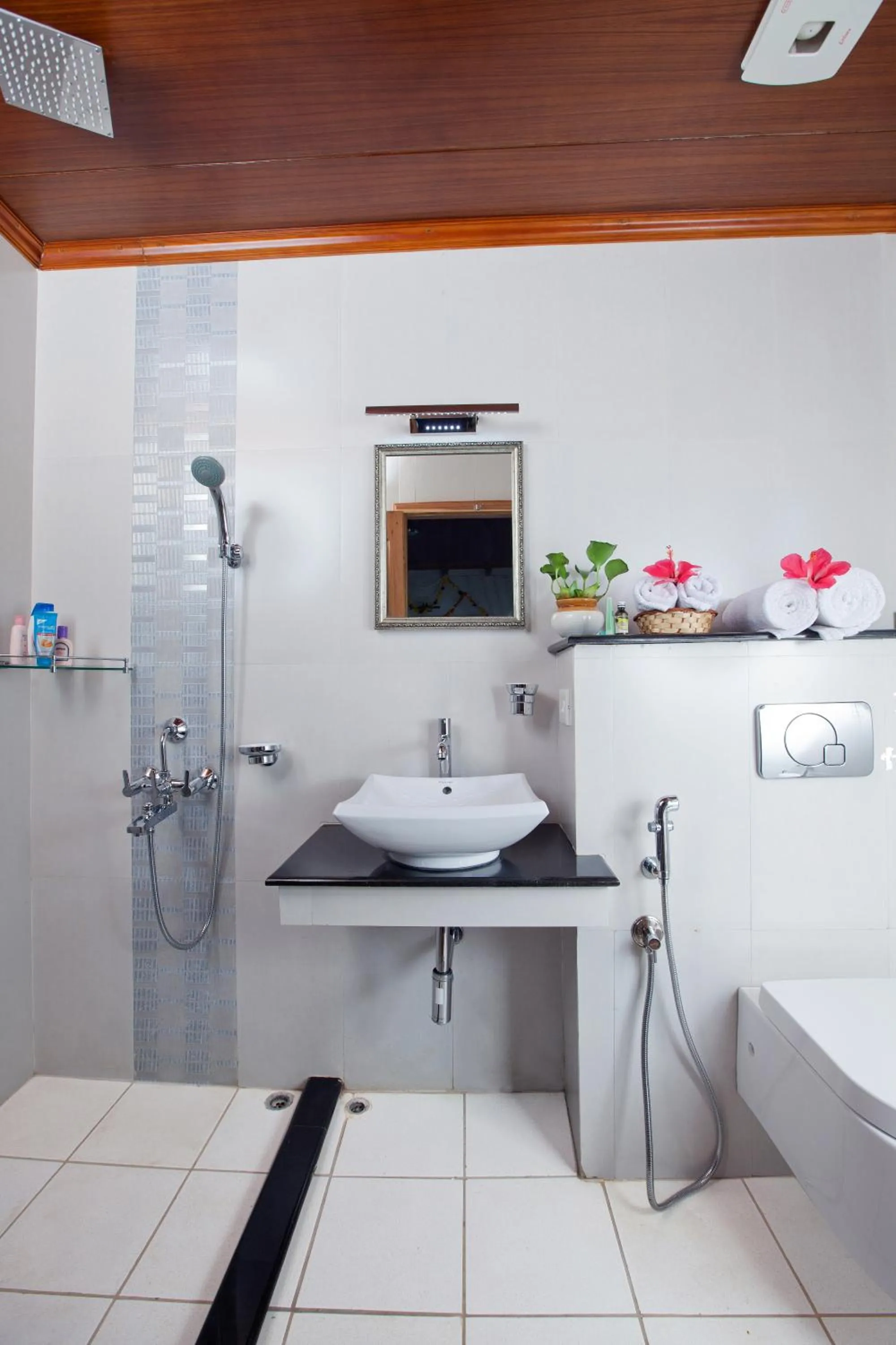 Shower in Abad Premium House Boat