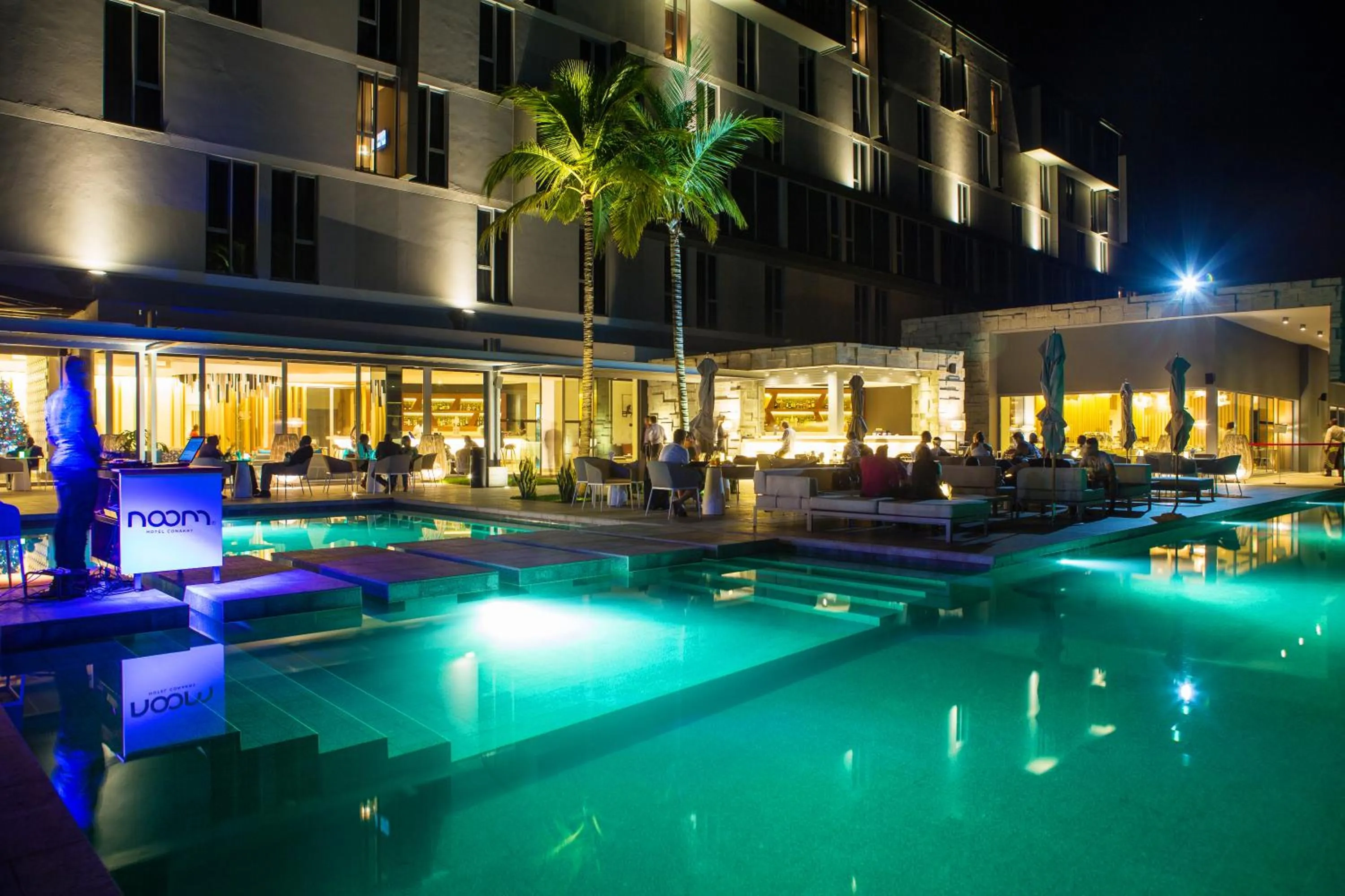 Balcony/Terrace in Noom Hotel Conakry