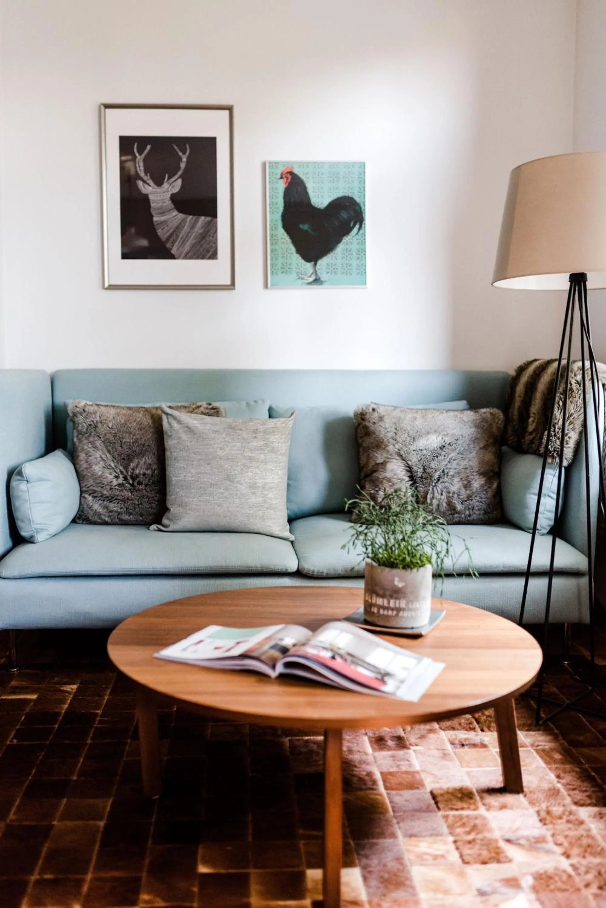 Living room in Sommers "Schöne Aussicht", Adults only