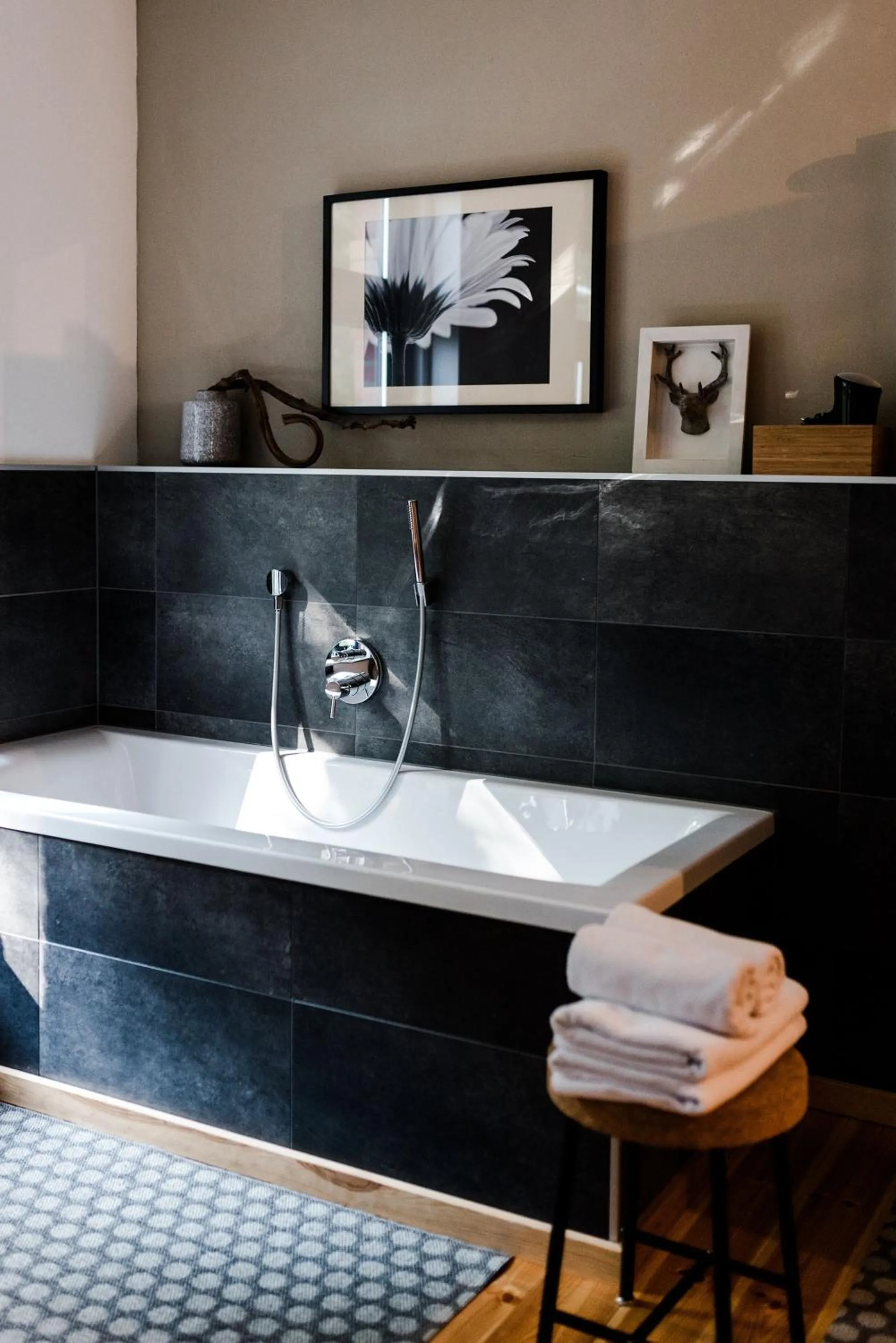 Bathroom in Sommers "Schöne Aussicht", Adults only