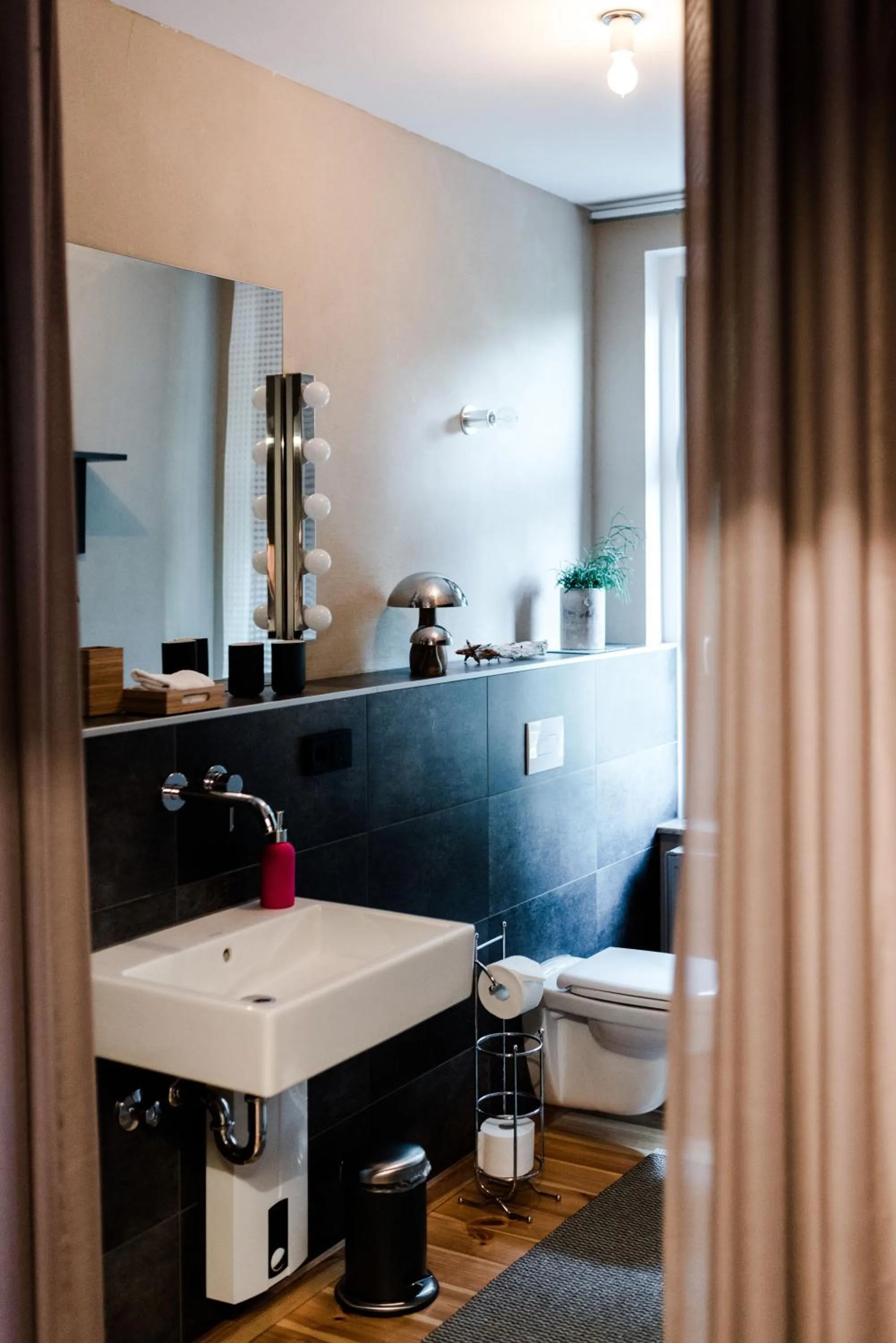 Bathroom in Sommers "Schöne Aussicht", Adults only