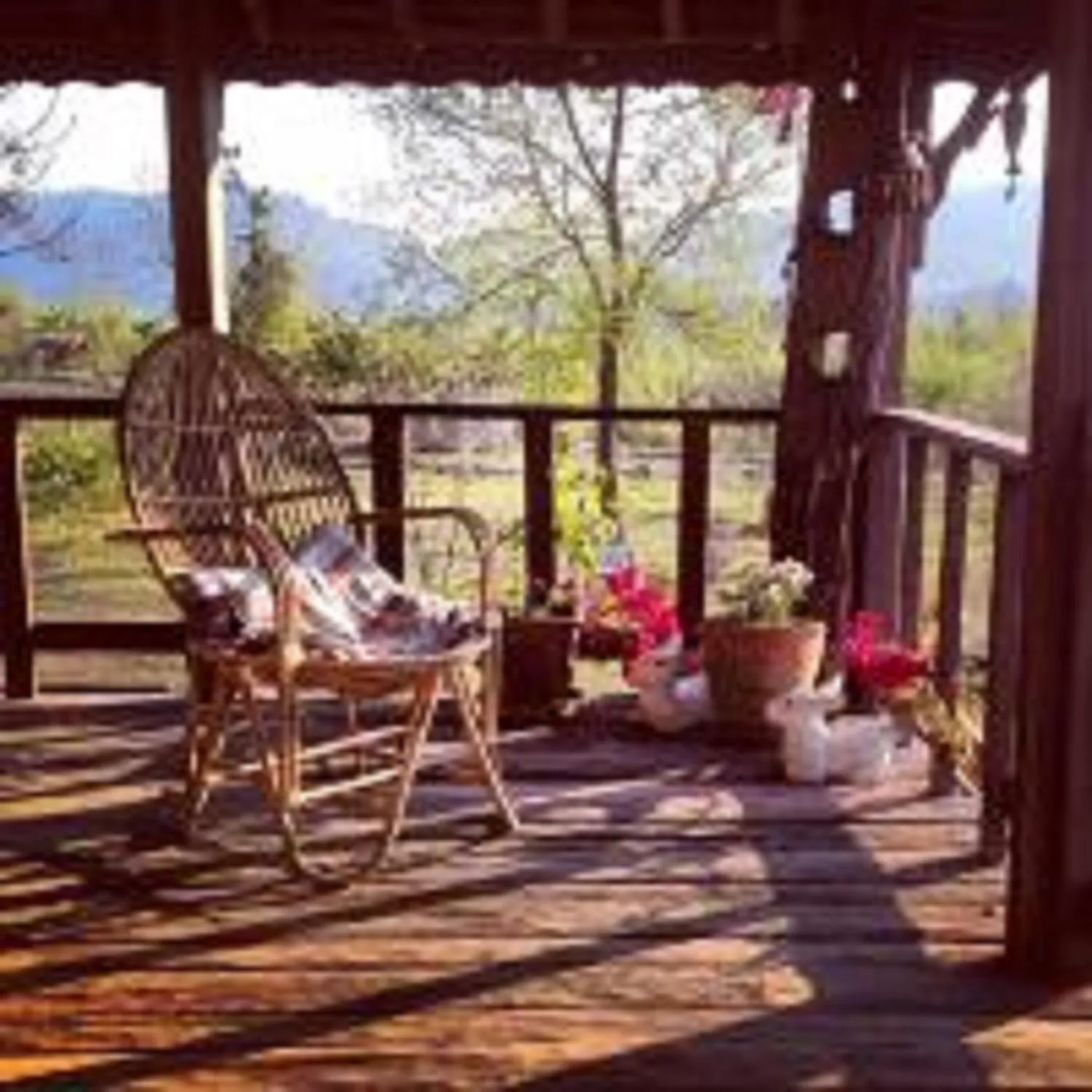 Balcony/Terrace in Shanta Ghar A Rustic Guesthouse