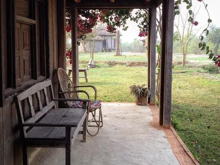 Garden view in Shanta Ghar A Rustic Guesthouse