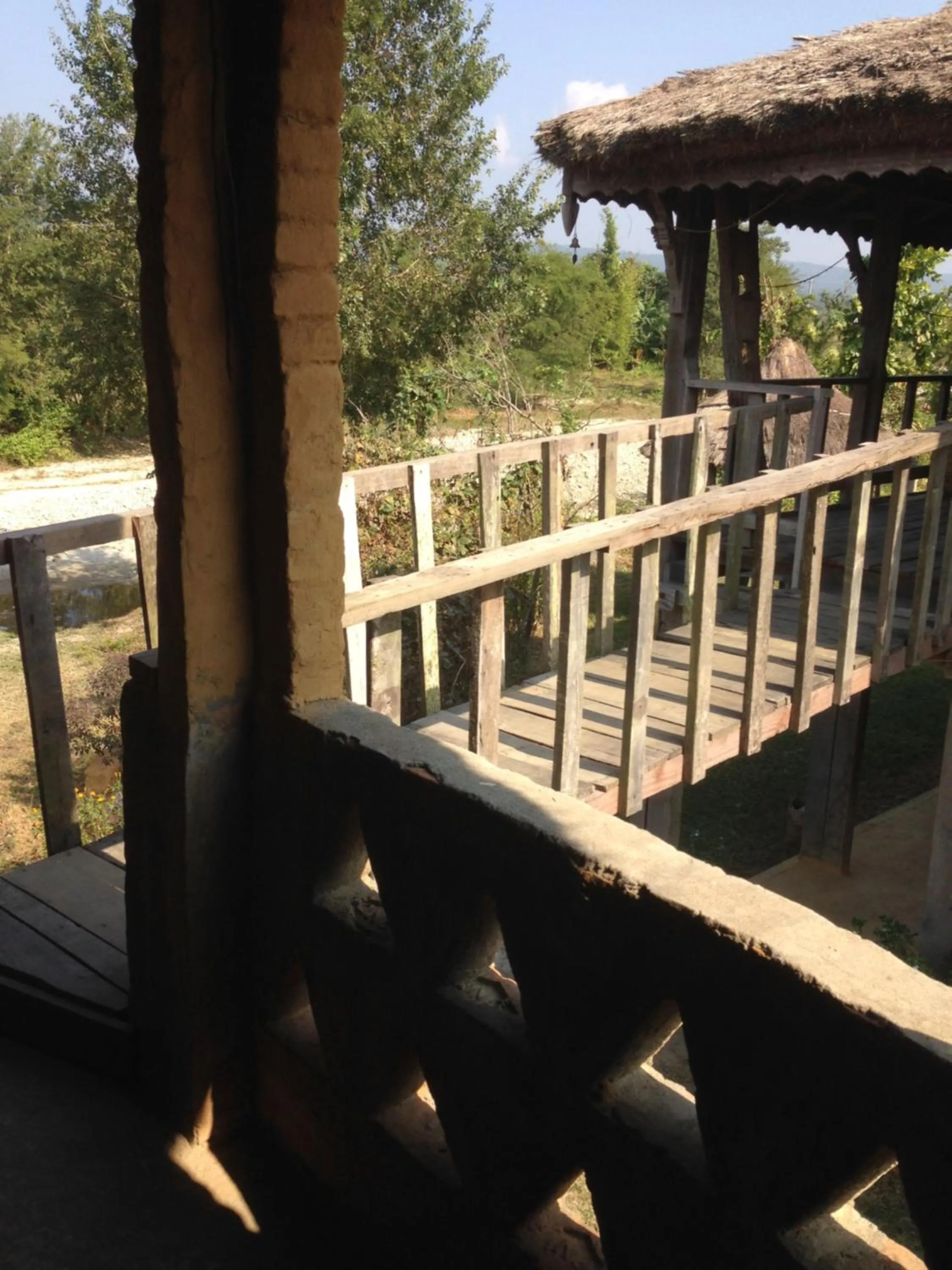 Balcony/Terrace in Shanta Ghar A Rustic Guesthouse