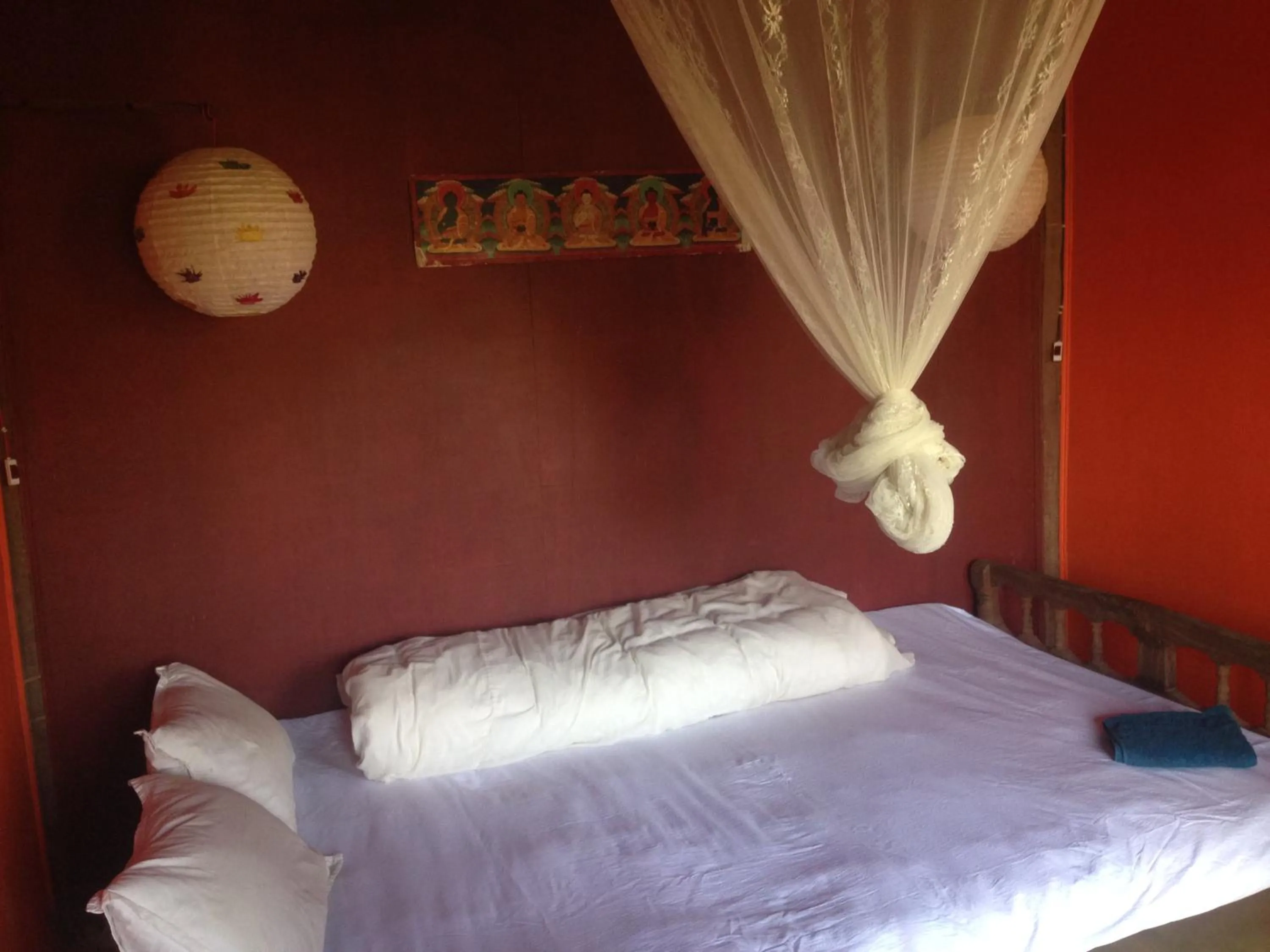Bedroom, Bed in Shanta Ghar A Rustic Guesthouse