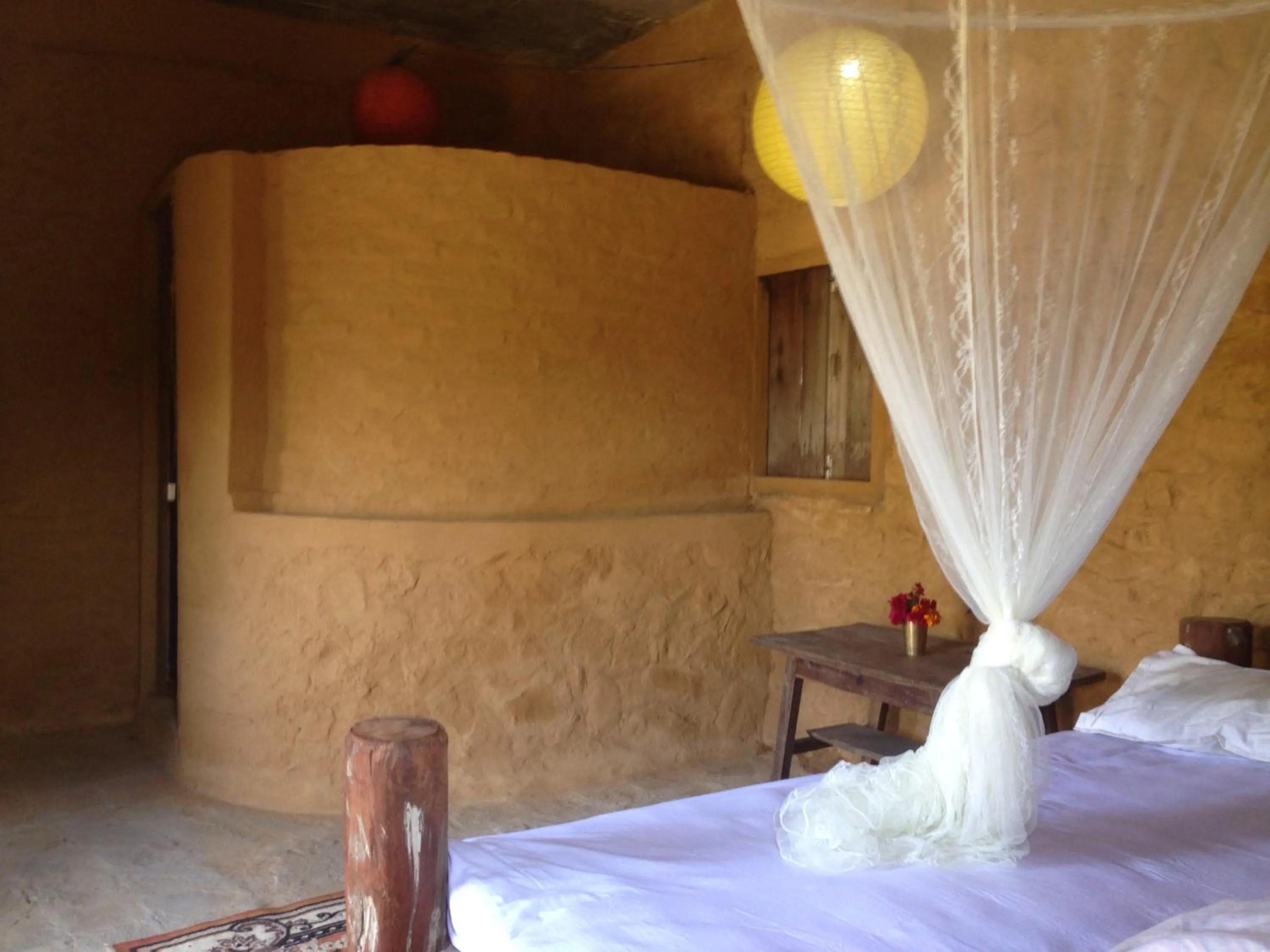 Toilet, Bed in Shanta Ghar A Rustic Guesthouse