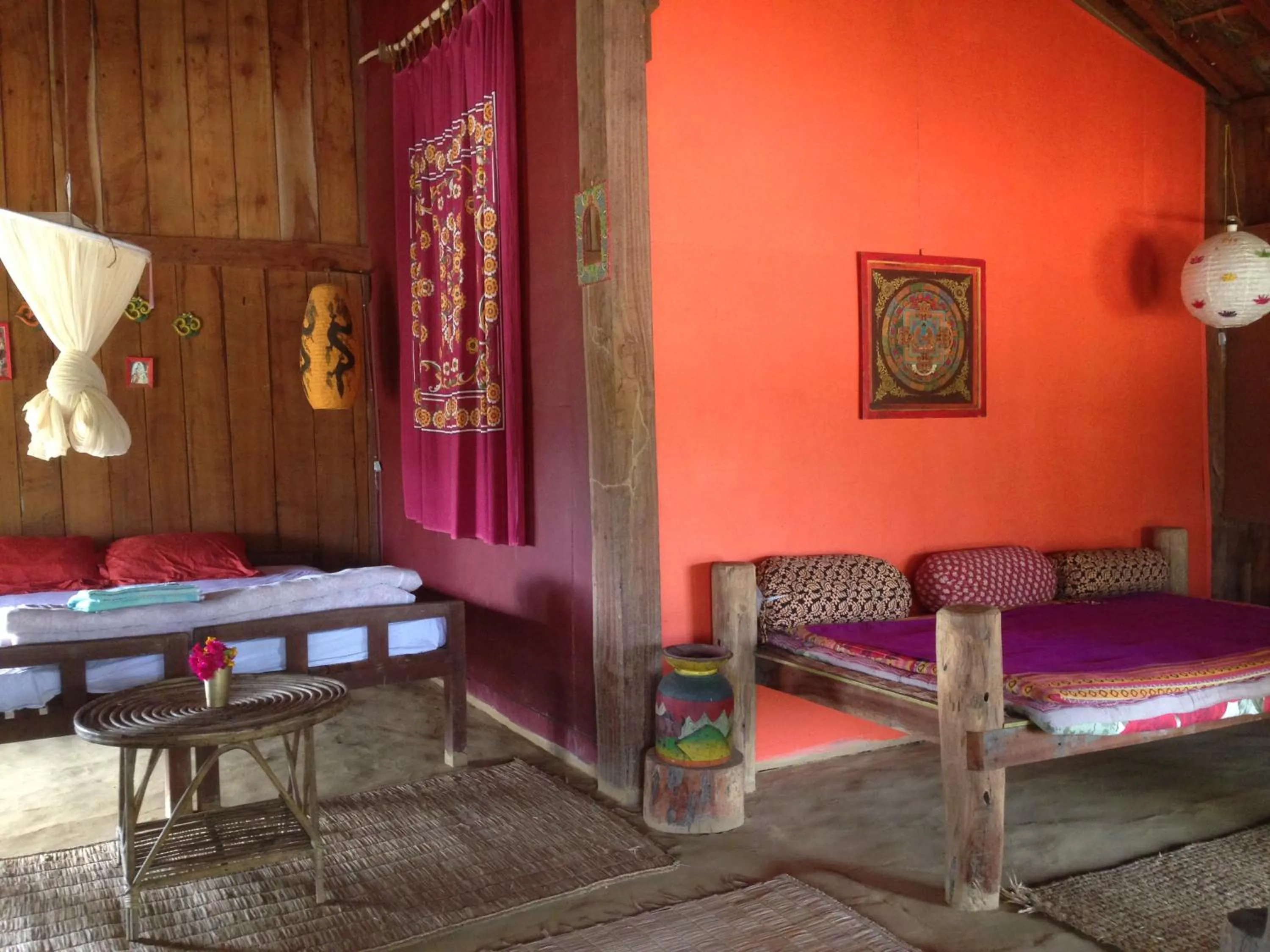 Bedroom, Bed in Shanta Ghar A Rustic Guesthouse