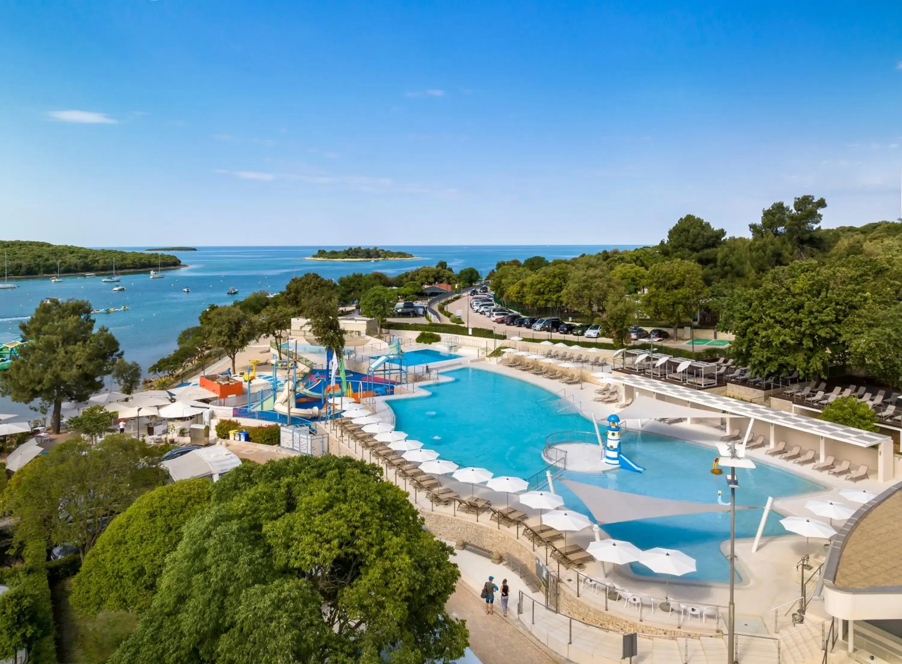 Swimming pool in Maistra Camping Veštar Mobile homes Swimming pool in Maistra Camping Veštar Mobile homes