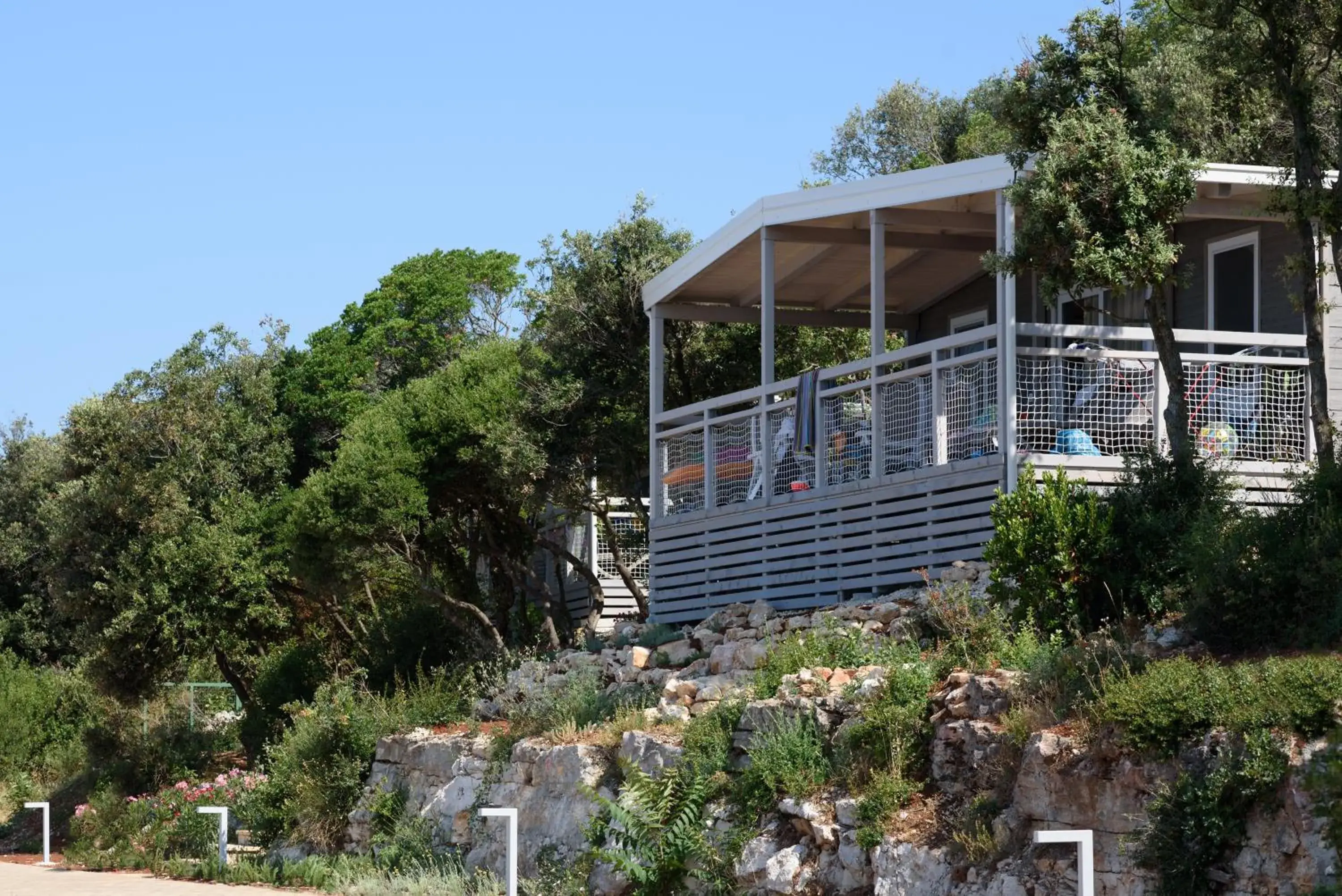 Facade/entrance in Maistra Camping Veštar Mobile homes Facade/entrance in Maistra Camping Veštar Mobile homes