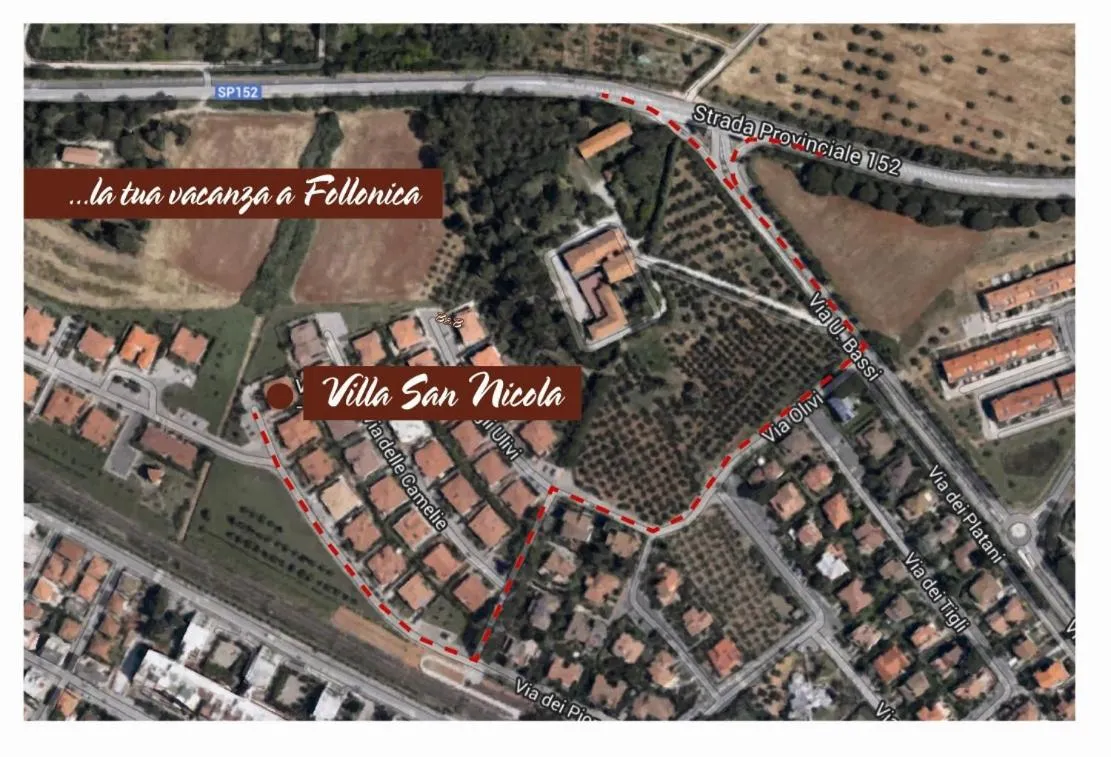 Bird's eye view in Villa San Nicola B&B