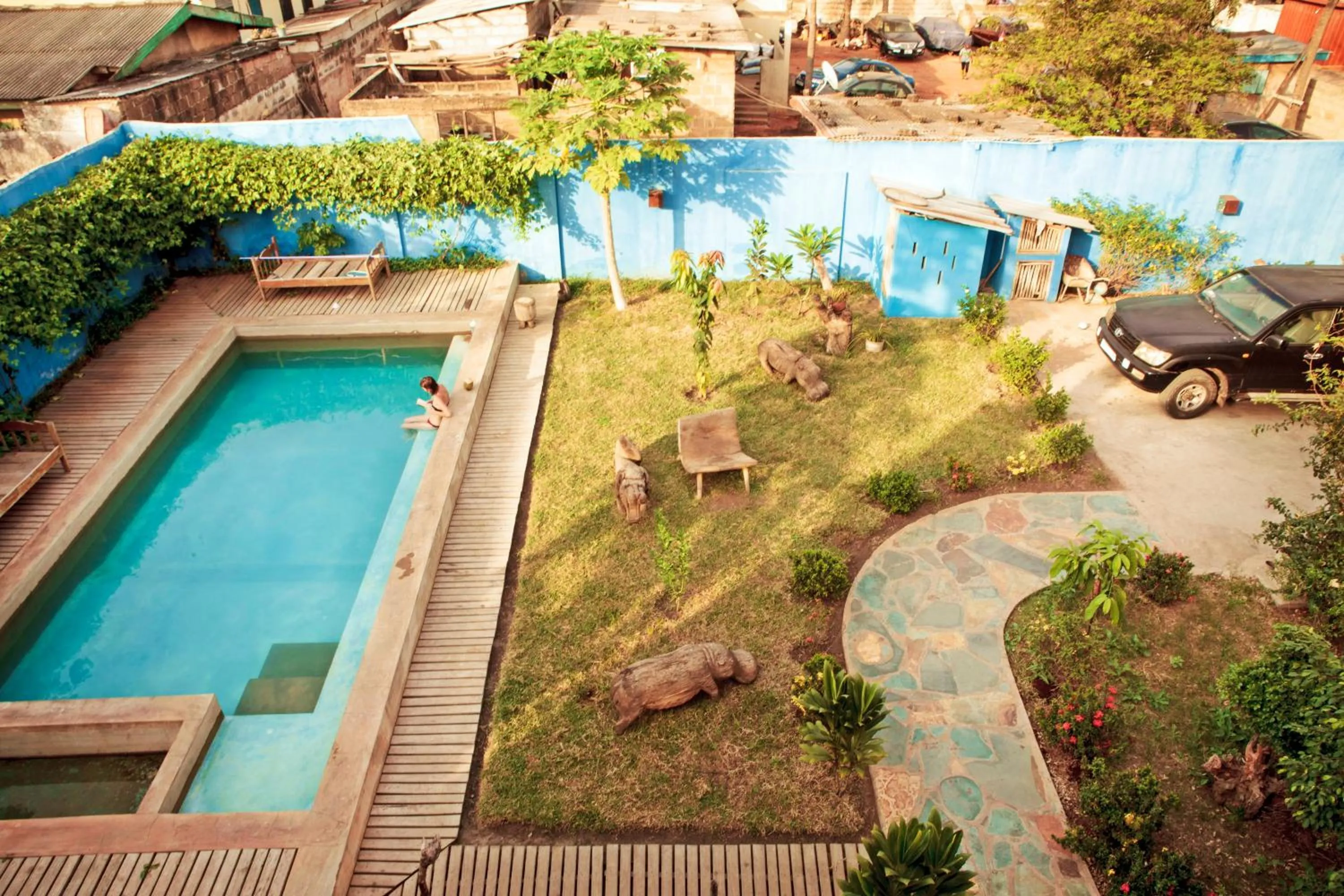 Garden in somewhere nice