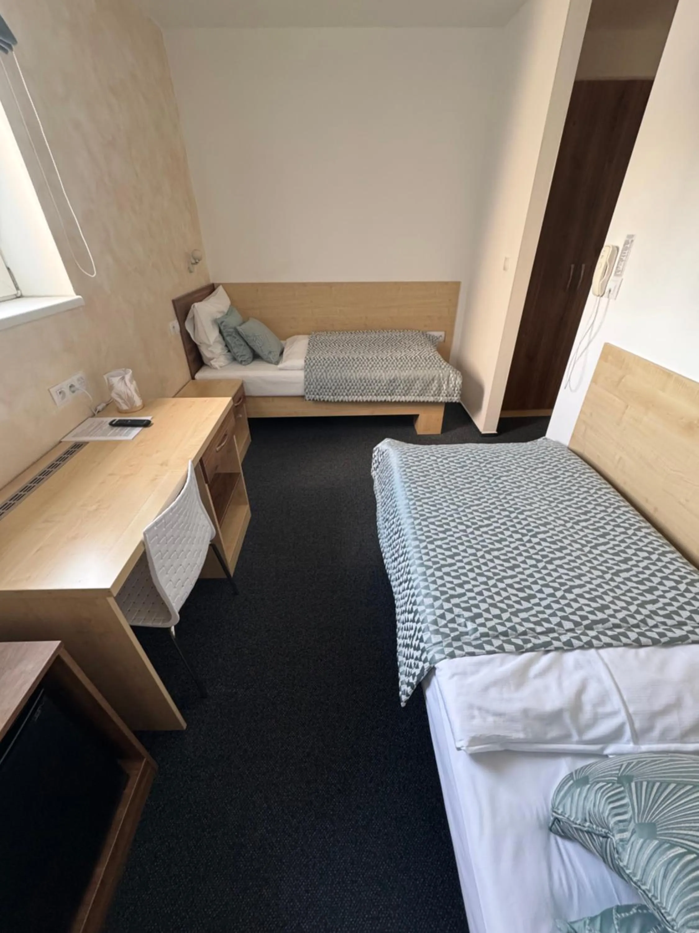 Bed in Sport hotel Sletiště