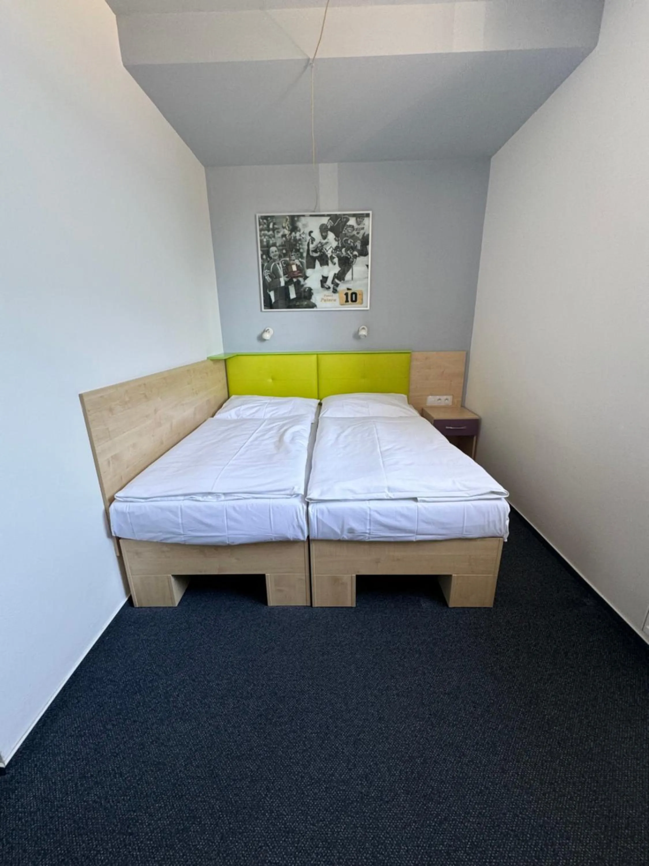 Bed in Sport hotel Sletiště