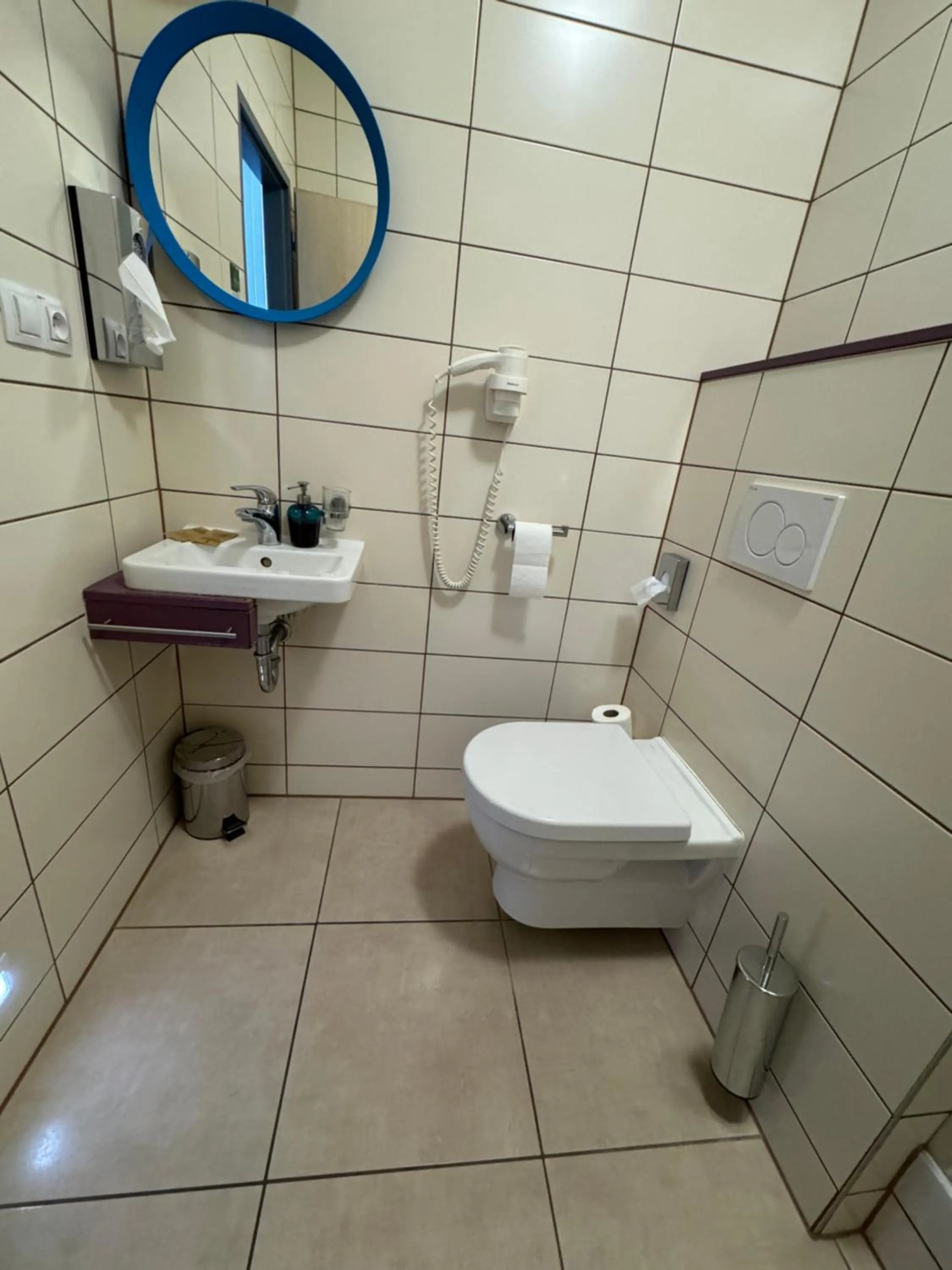 Toilet in Sport hotel Sletiště