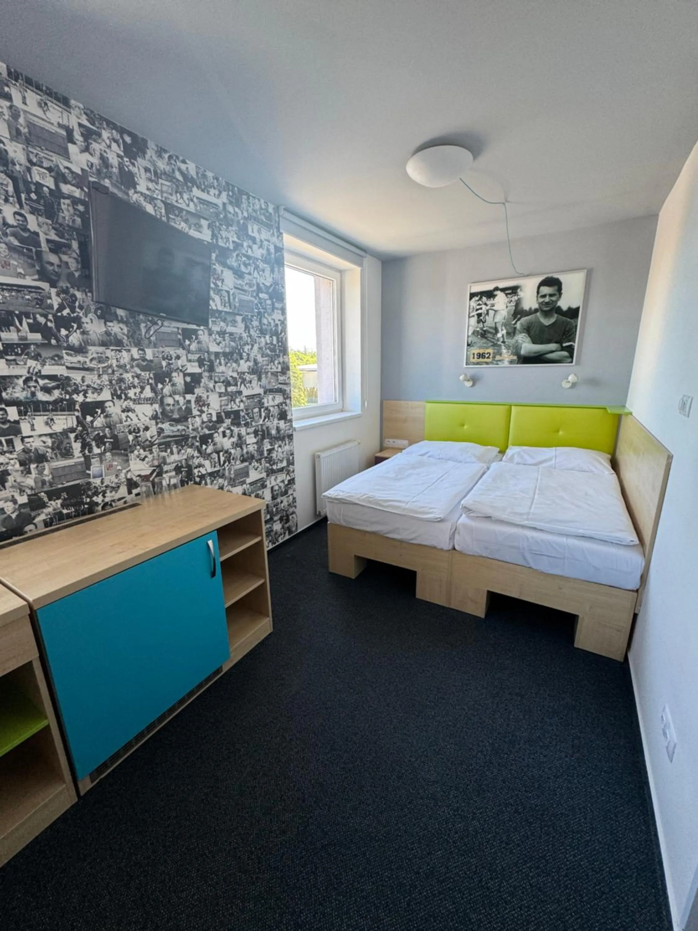 Bed in Sport hotel Sletiště