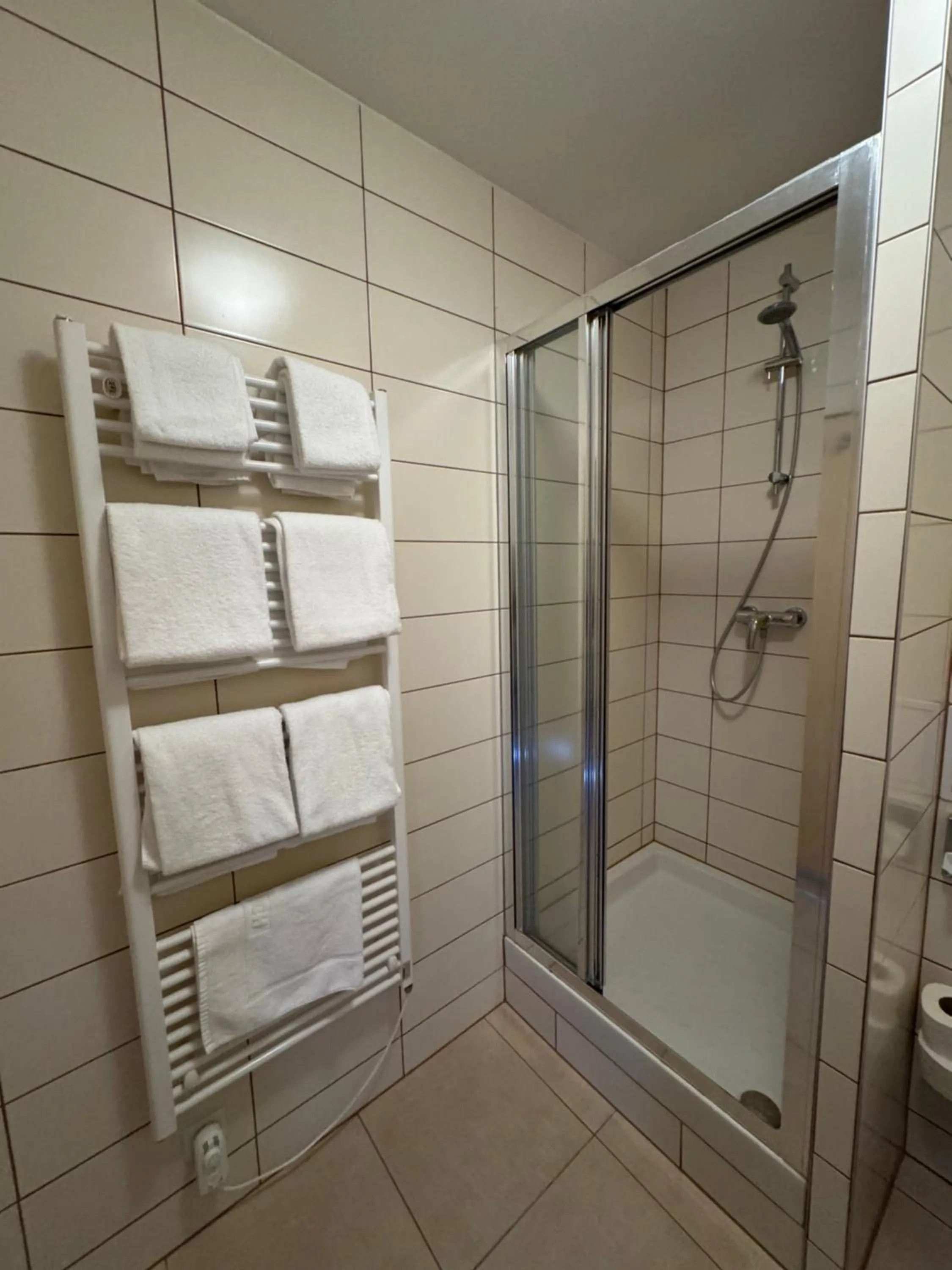 Shower in Sport hotel Sletiště