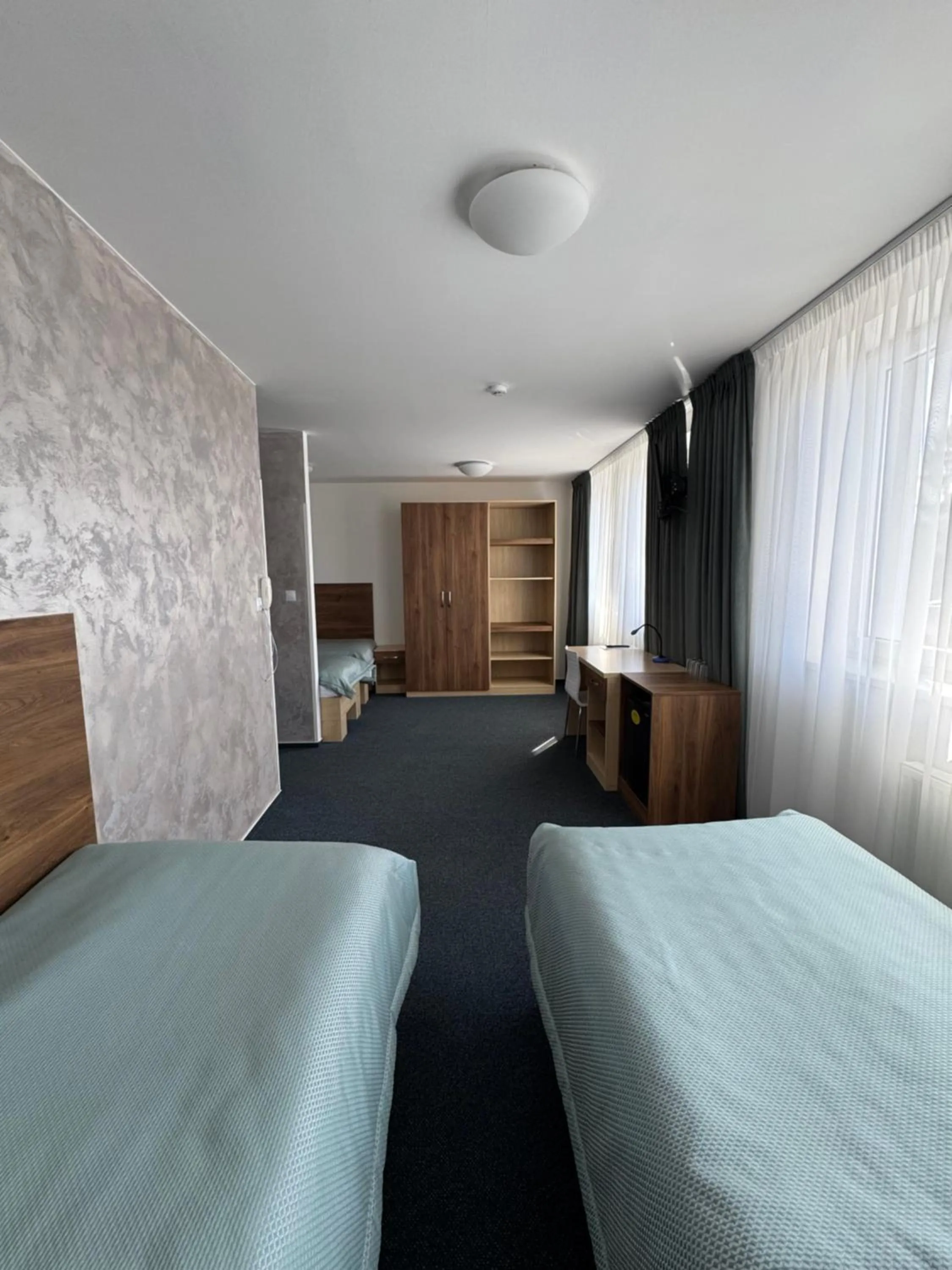 Bed in Sport hotel Sletiště