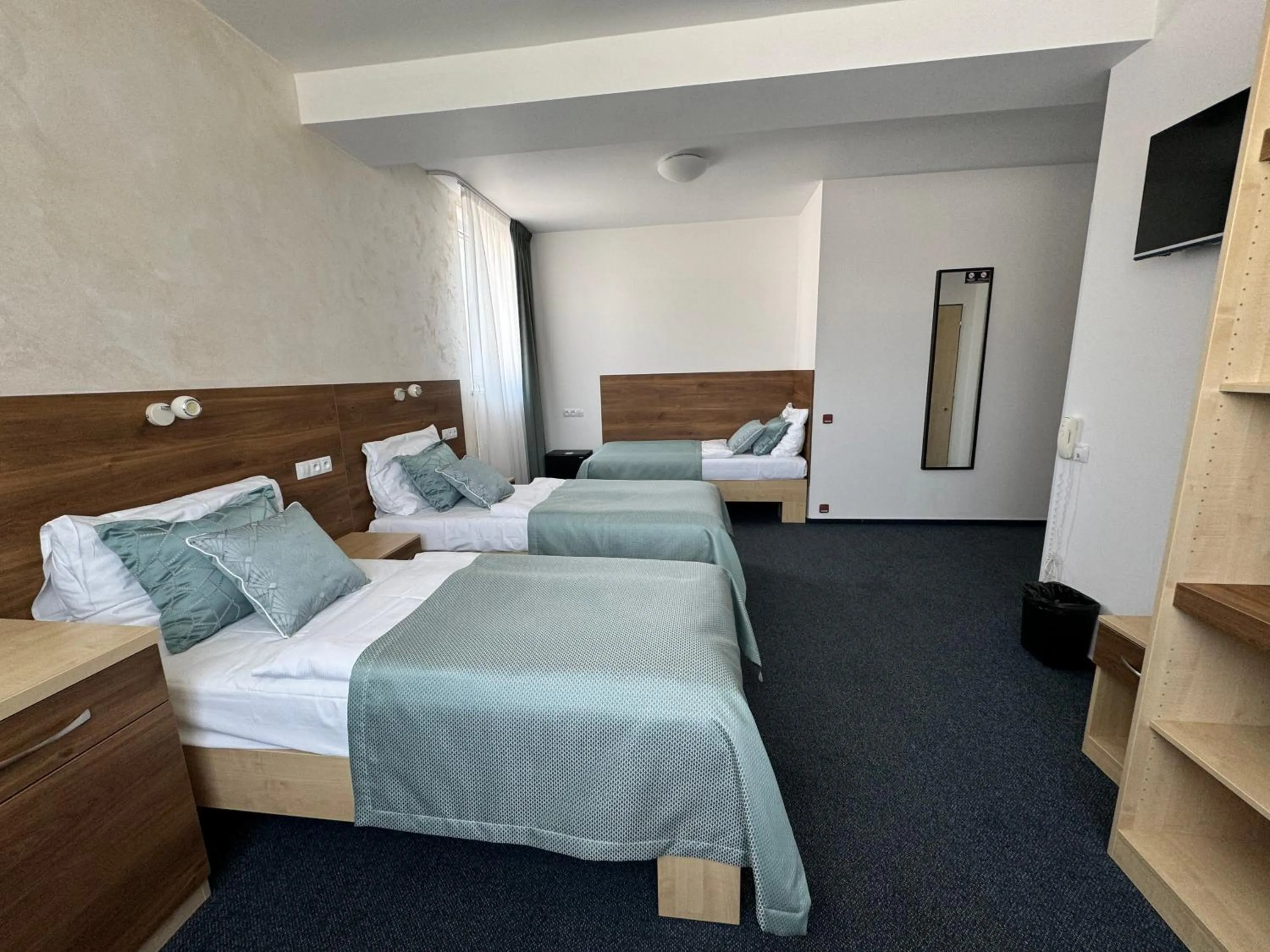 Bed in Sport hotel Sletiště