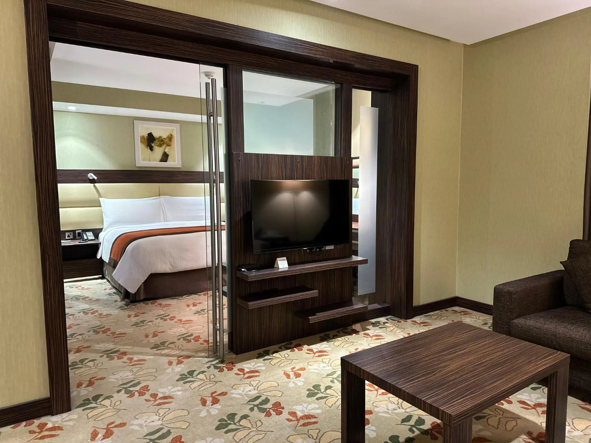 Photo of the whole room, Bed in Crowne Plaza Kuwait Al Thuraya City by IHG