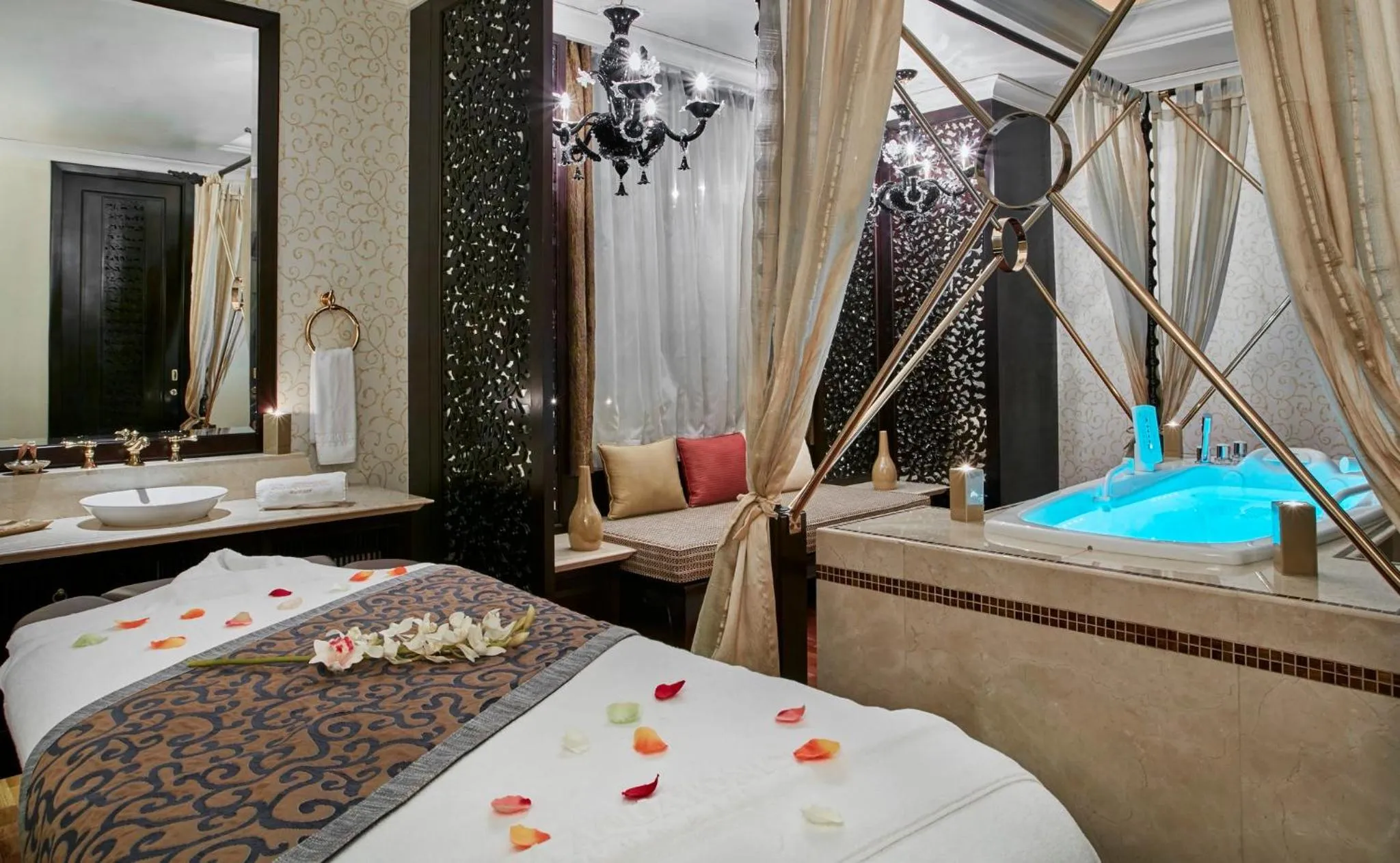 Spa and wellness centre/facilities, Bed in Crowne Plaza Kuwait Al Thuraya City by IHG