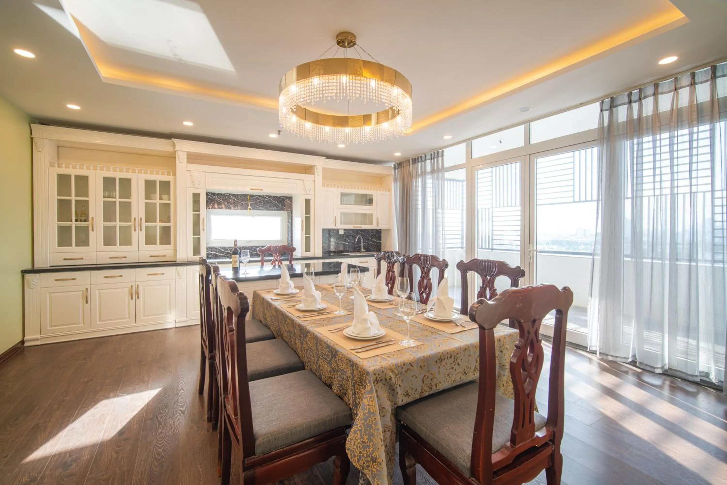 Dining area in Me Q Beach Hotel