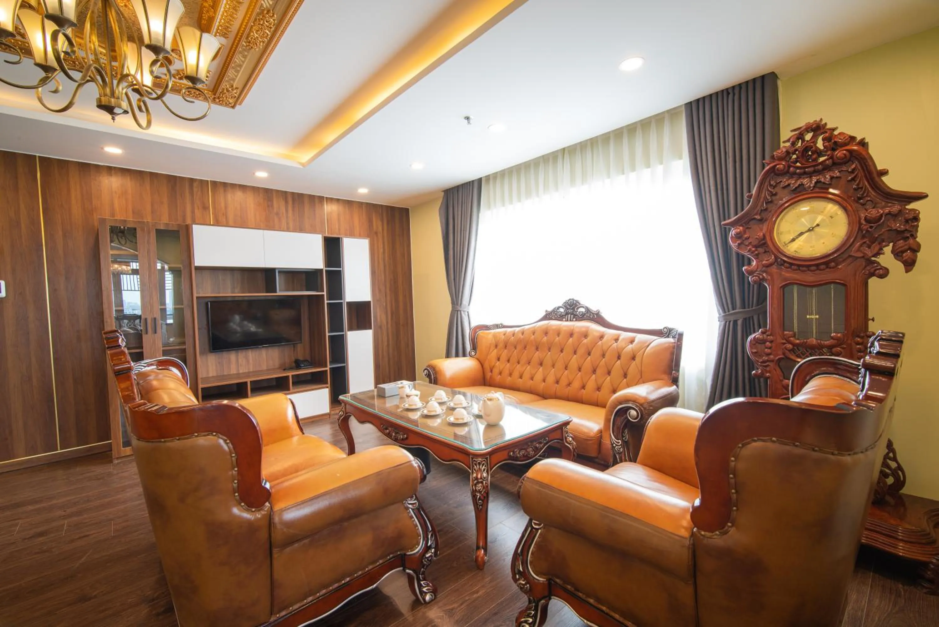 Seating area in Me Q Beach Hotel