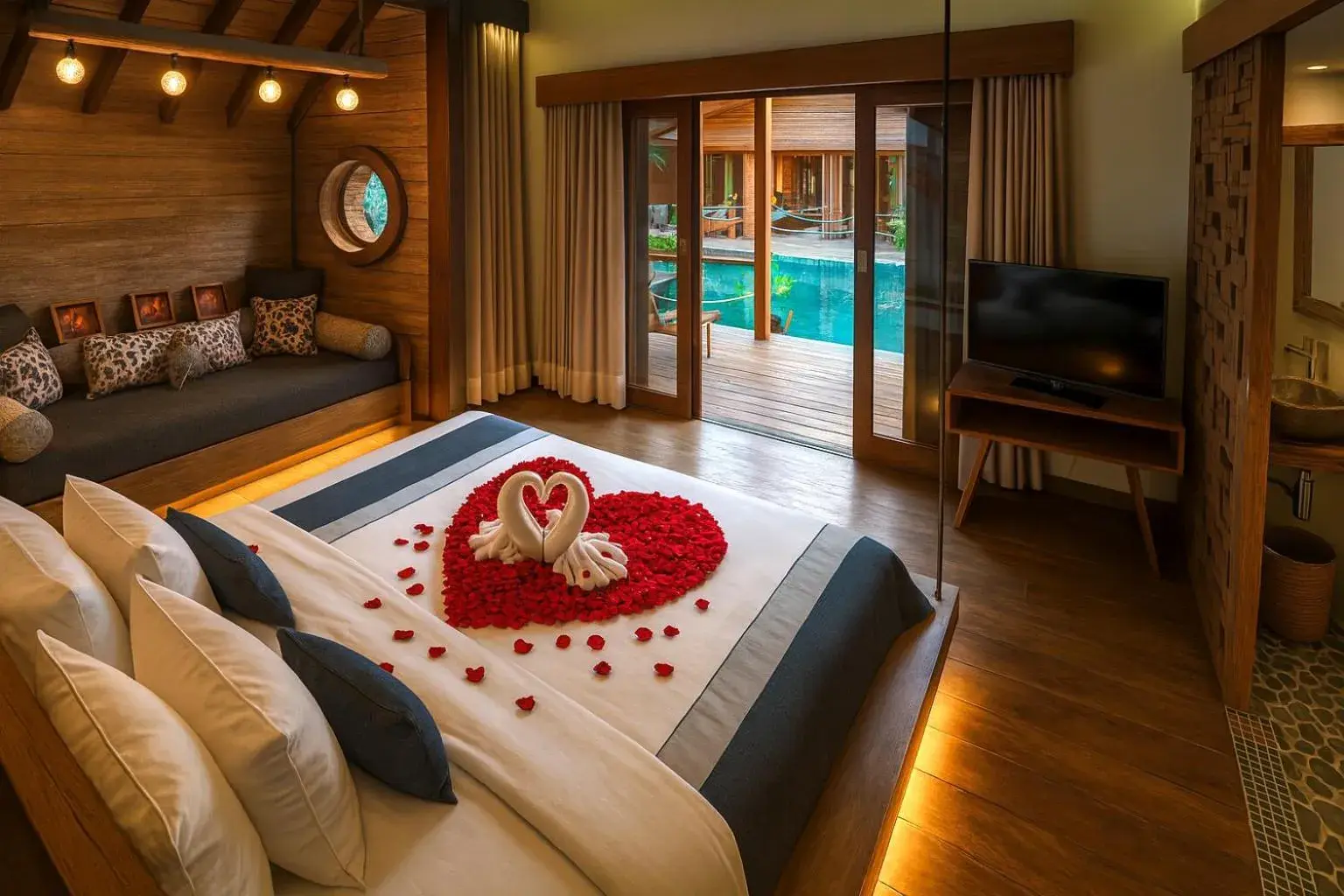 Bed in Kaleydo Villas Bed in Kaleydo Villas