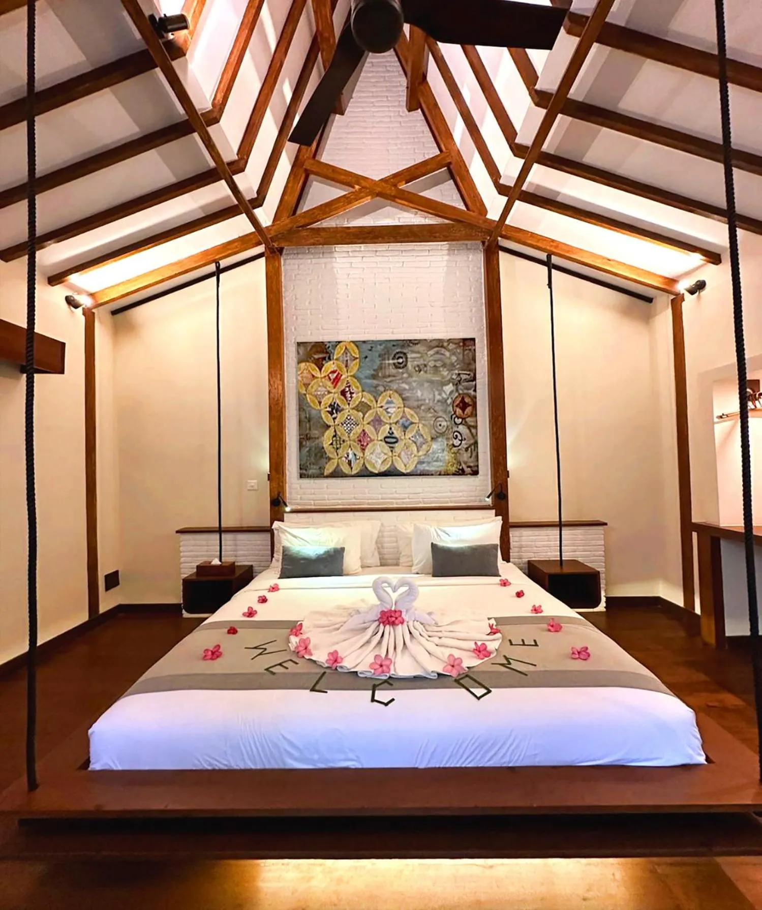 Bed in Kaleydo Villas
