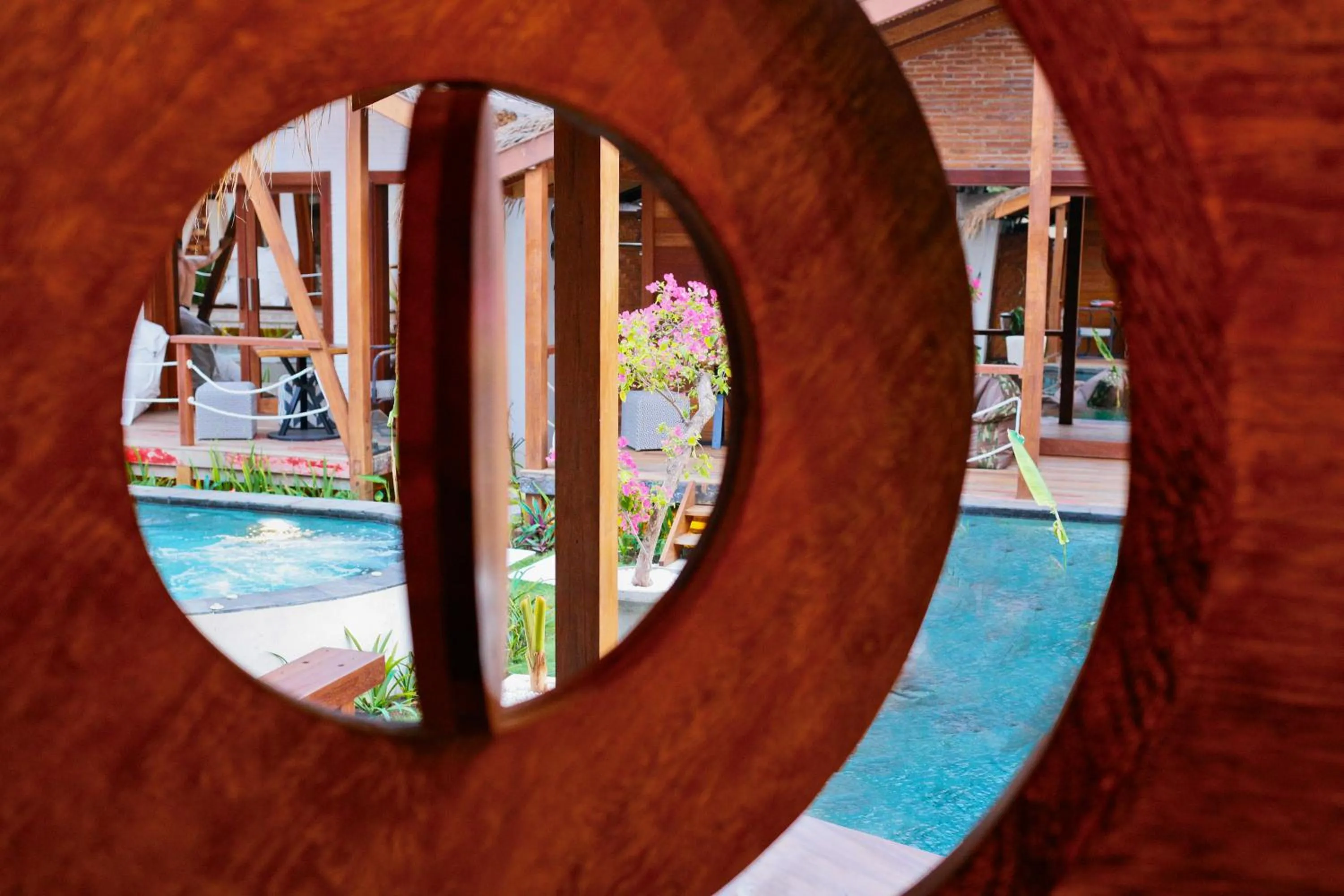 Decorative detail in Kaleydo Villas