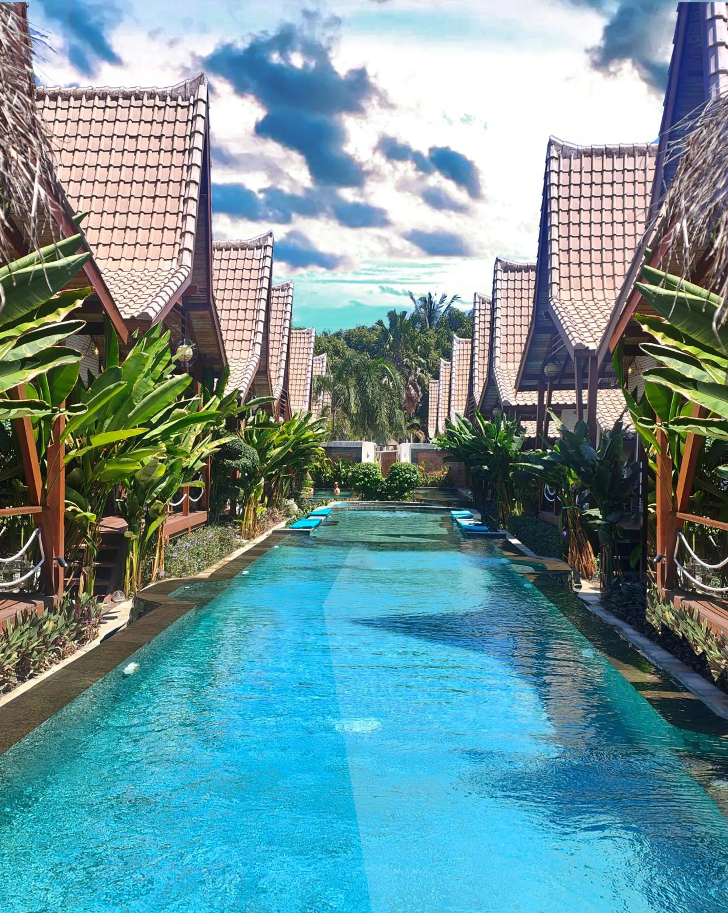 Pool view in Kaleydo Villas