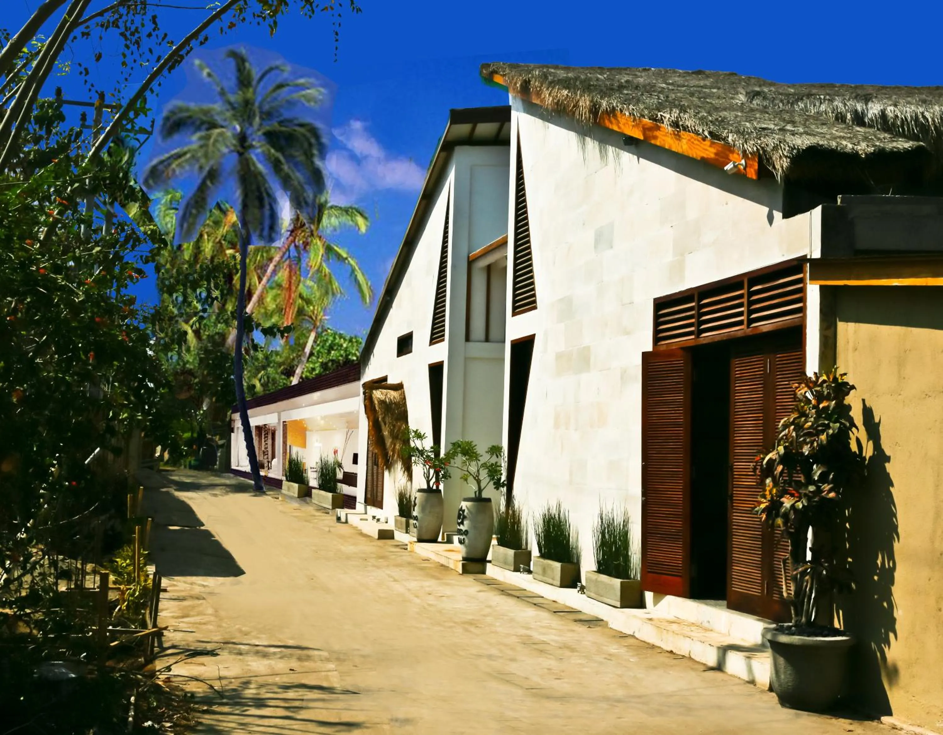 Patio in Kaleydo Villas