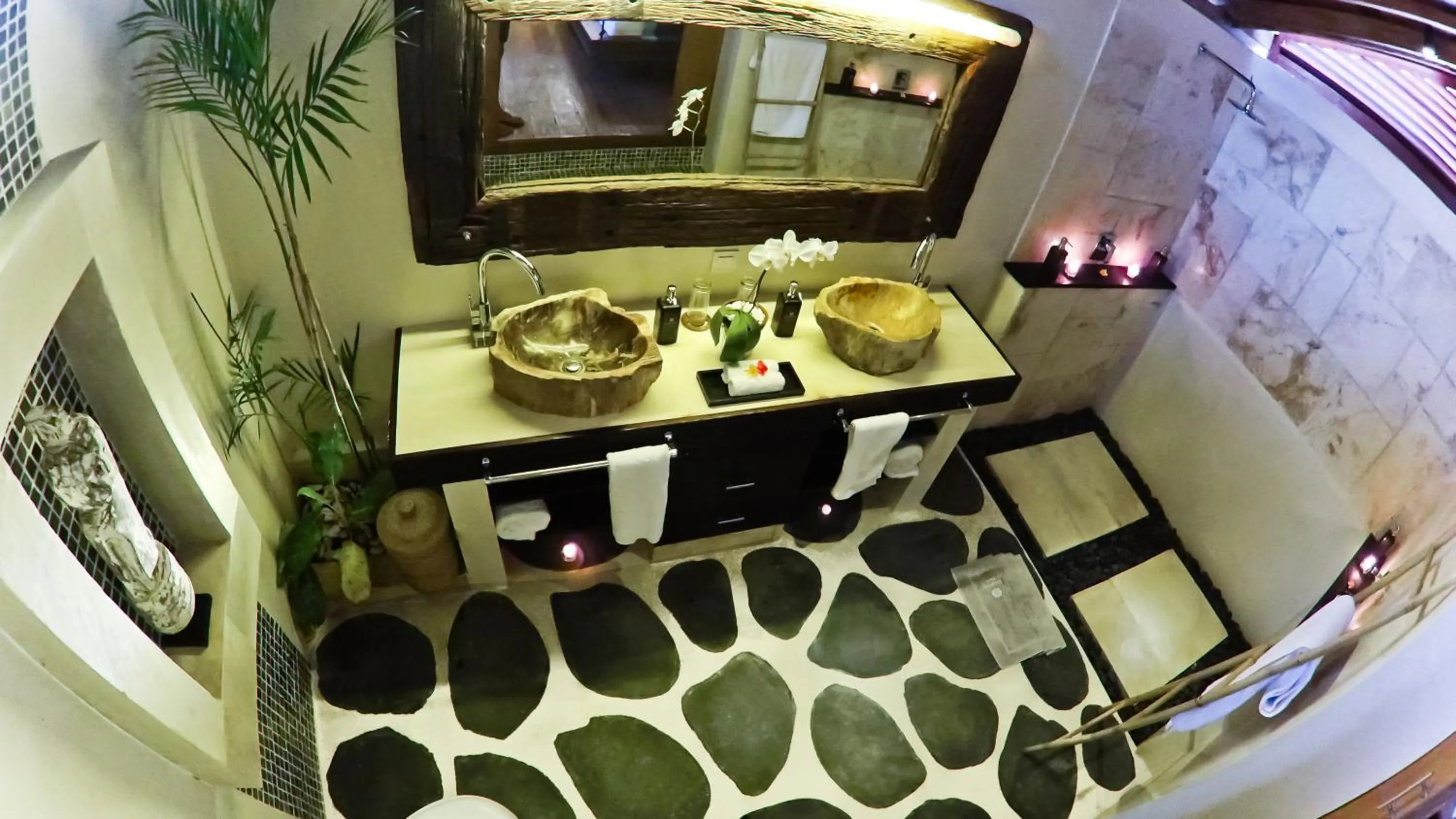 Bathroom in Kaleydo Villas