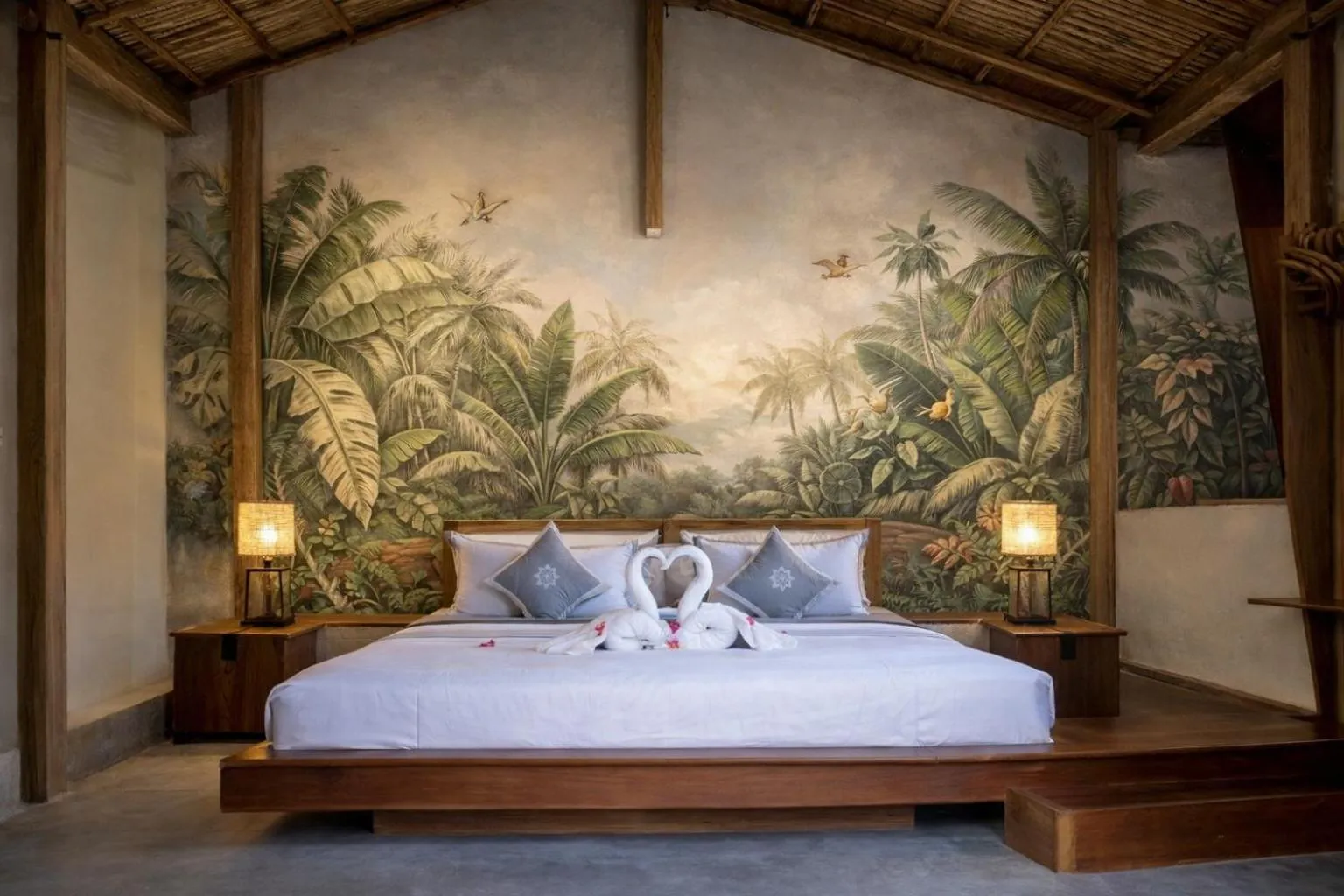Bed in Kaleydo Villas
