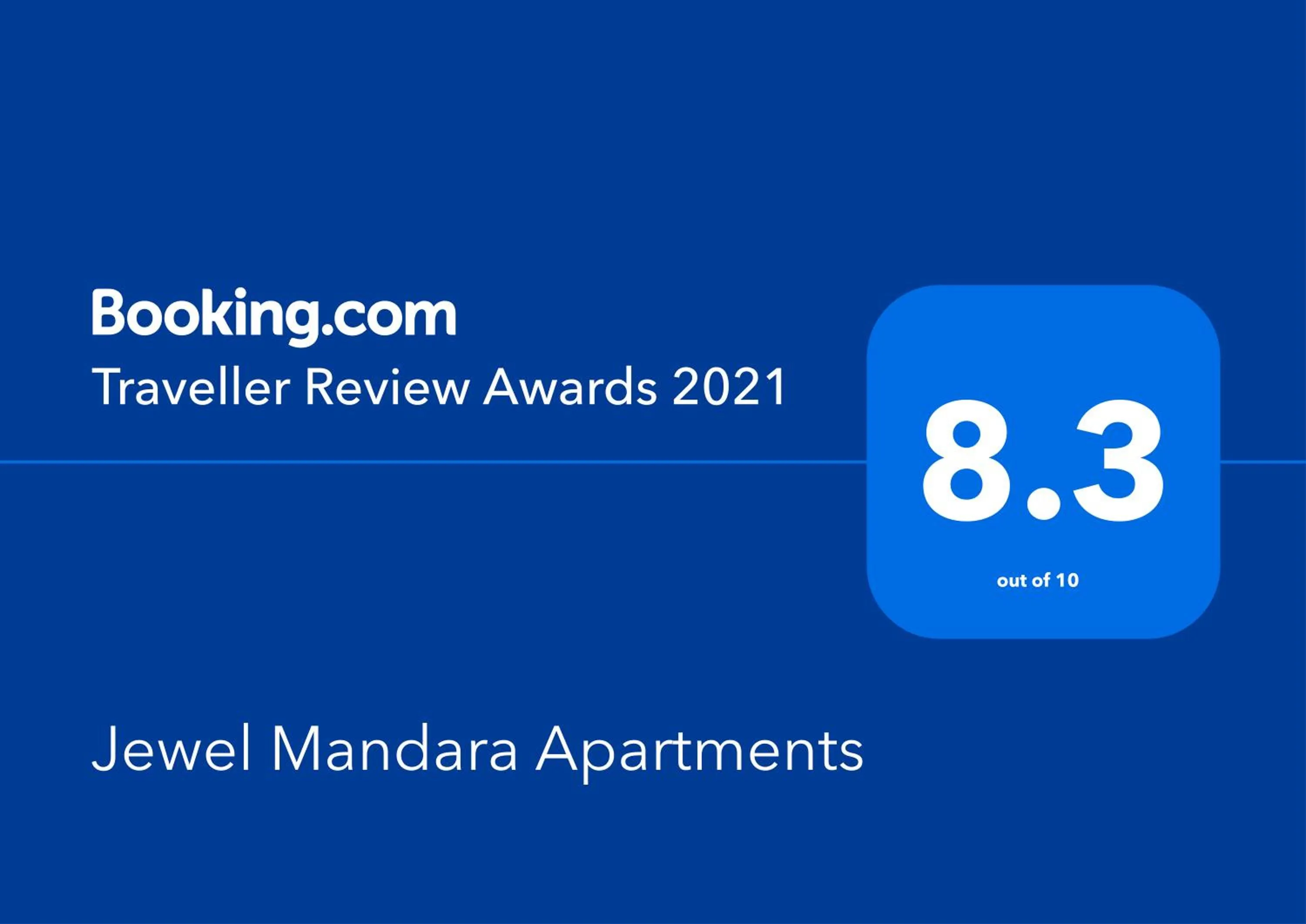 Certificate/Award in Jewel Mandara Apartments