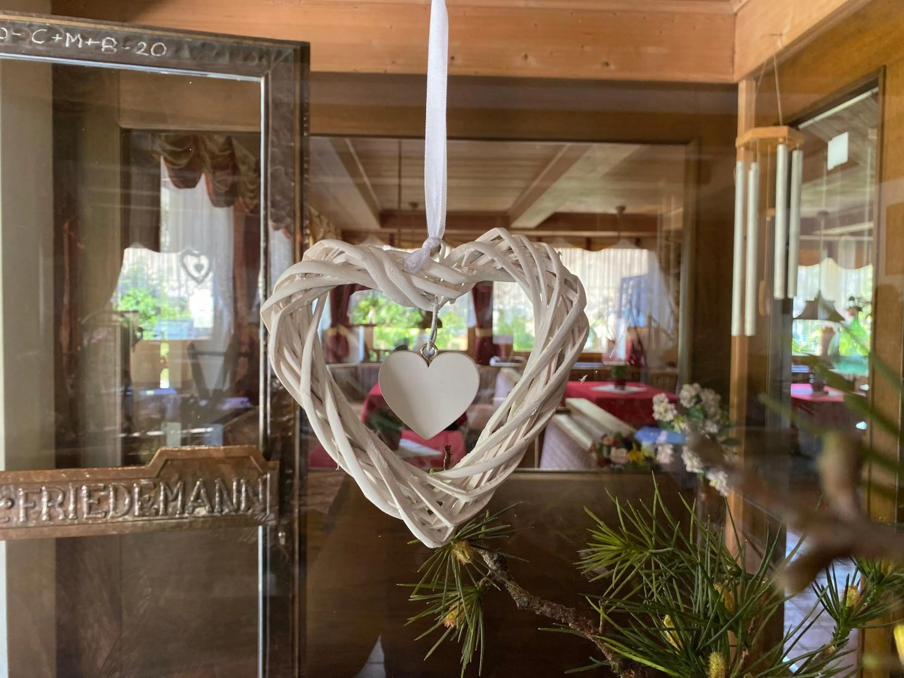 Decorative detail in Hotel Friedemann