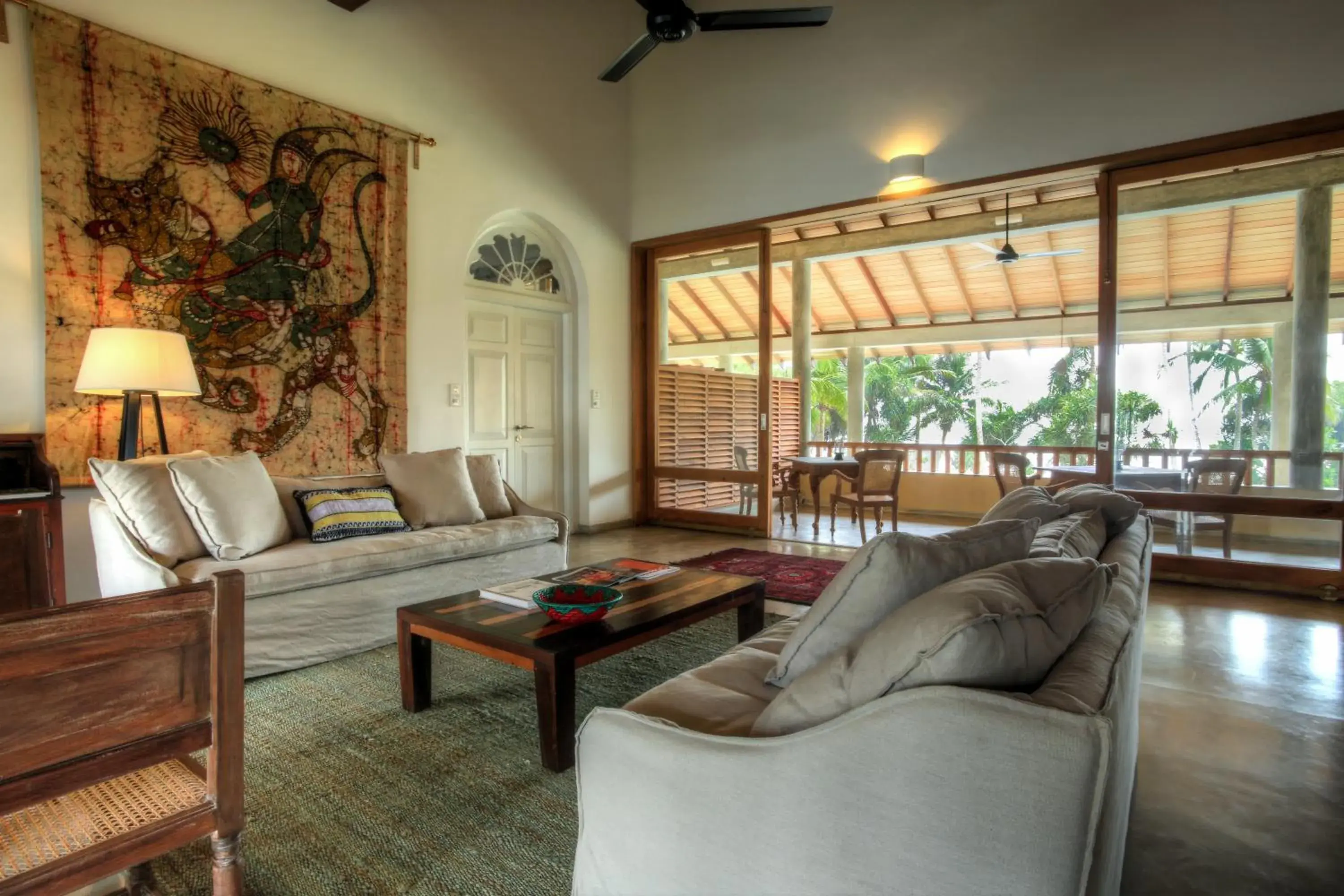 Lobby or reception in Villa Saffron Hikkaduwa Lobby or reception in Villa Saffron Hikkaduwa