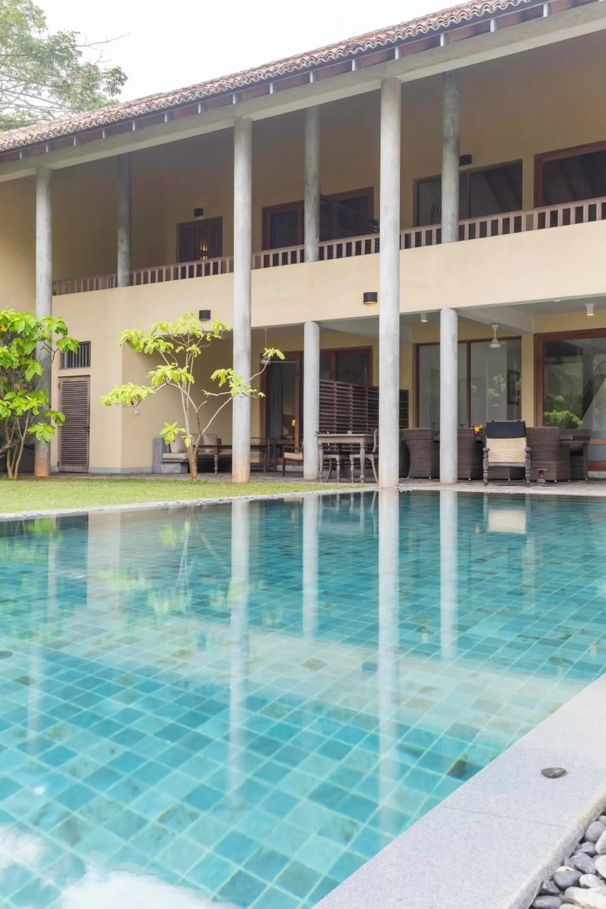 Property building in Villa Saffron Hikkaduwa Property building in Villa Saffron Hikkaduwa