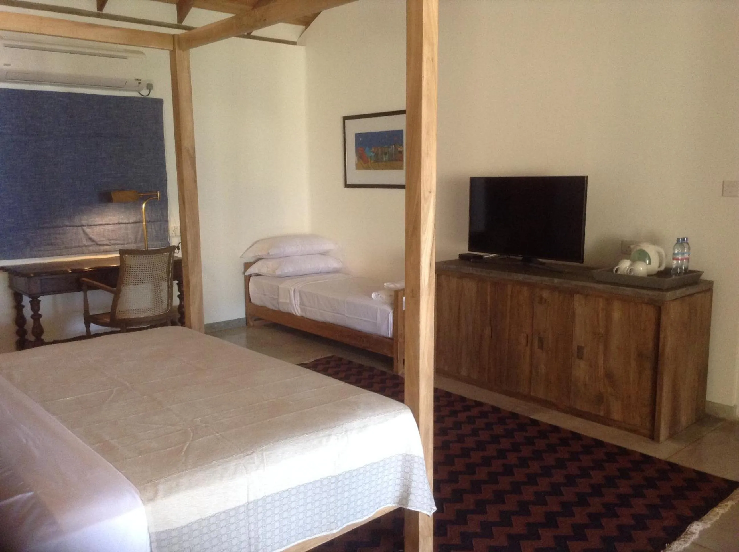 Bedroom, Bed in Villa Saffron Hikkaduwa