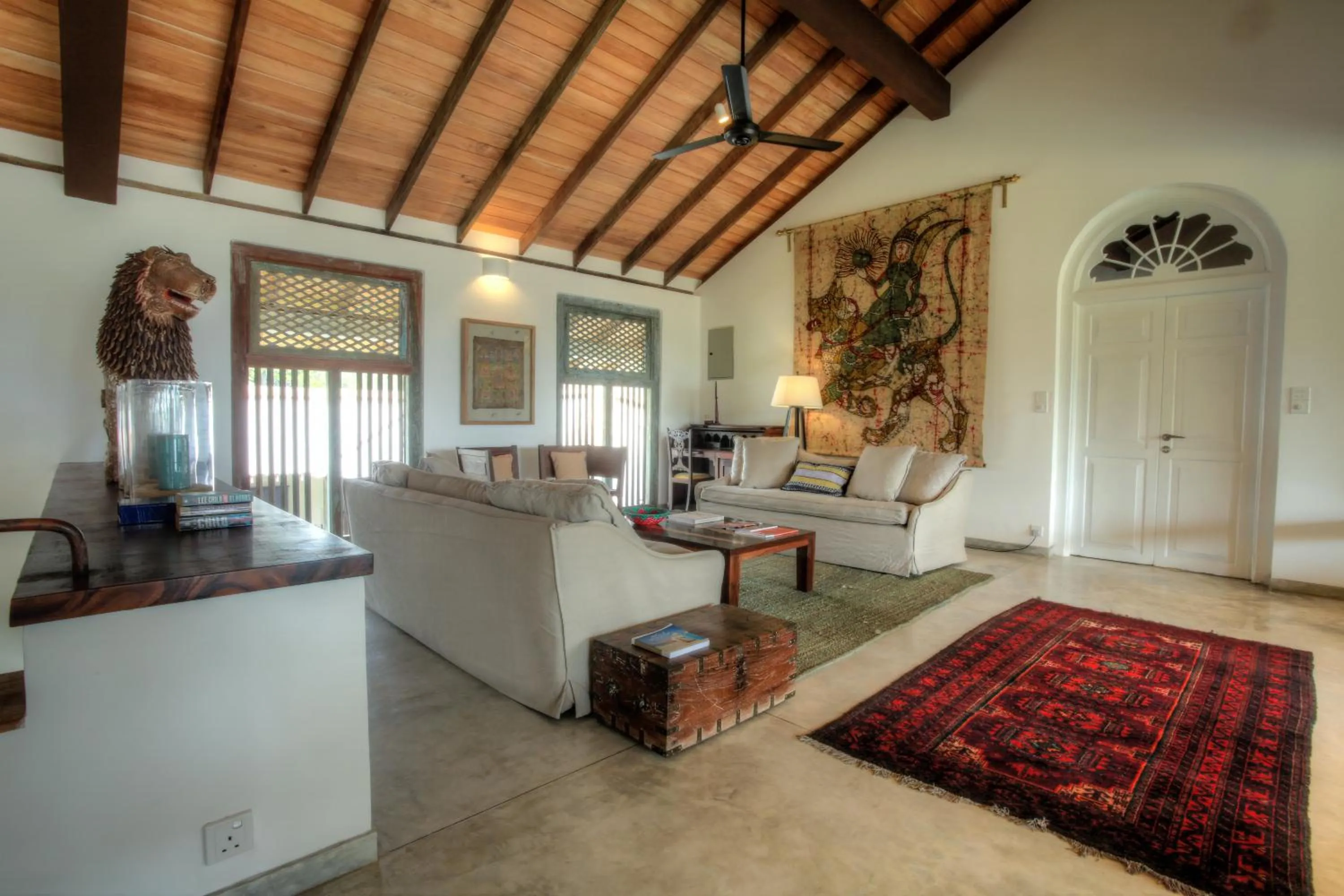 Lobby or reception in Villa Saffron Hikkaduwa