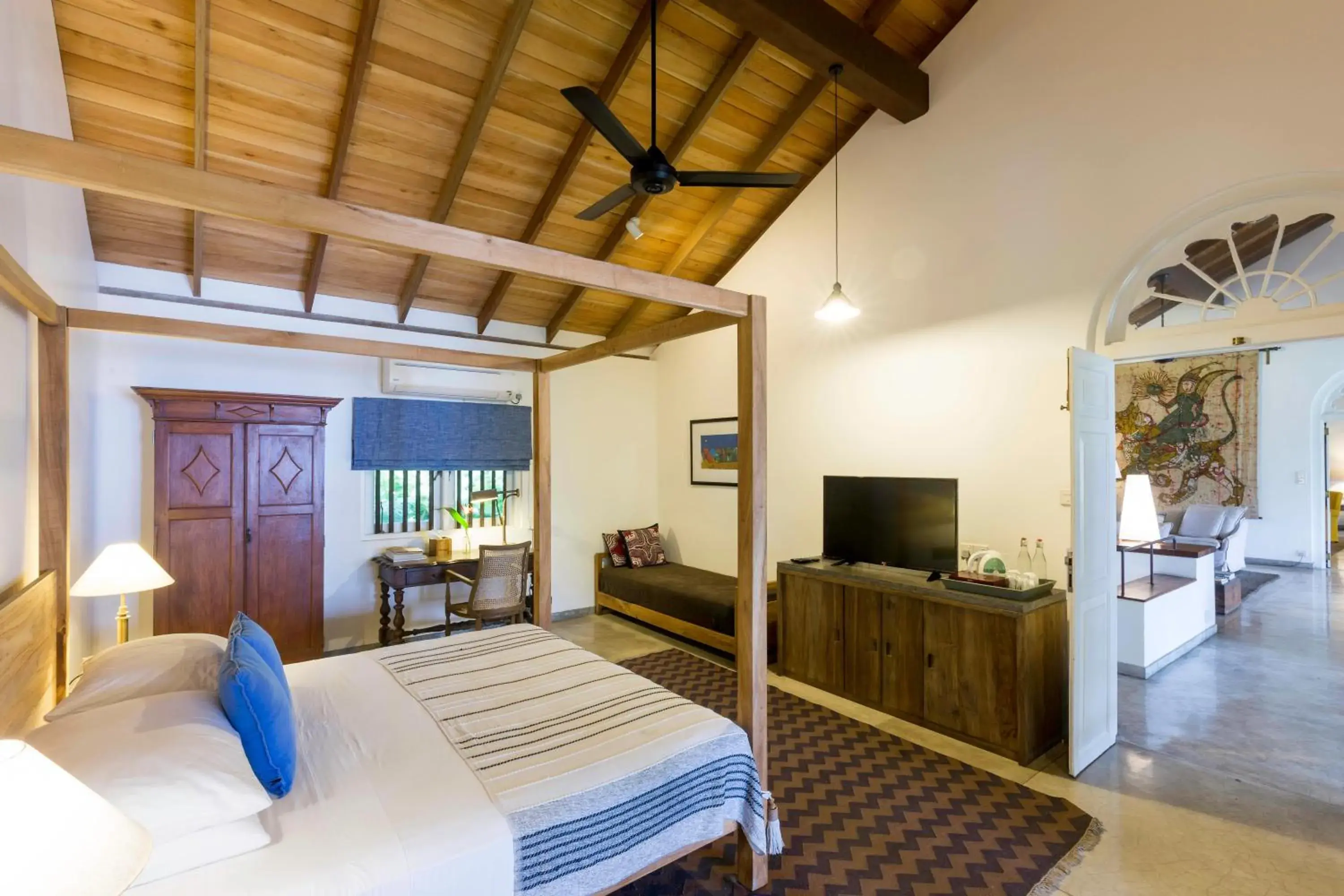 Bedroom, Bed in Villa Saffron Hikkaduwa Bedroom, Bed in Villa Saffron Hikkaduwa