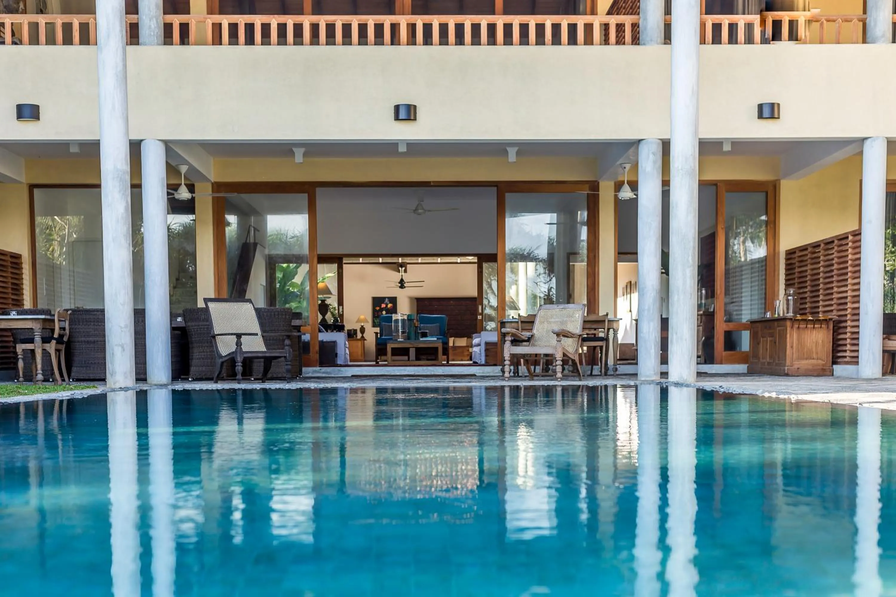 Swimming pool in Villa Saffron Hikkaduwa