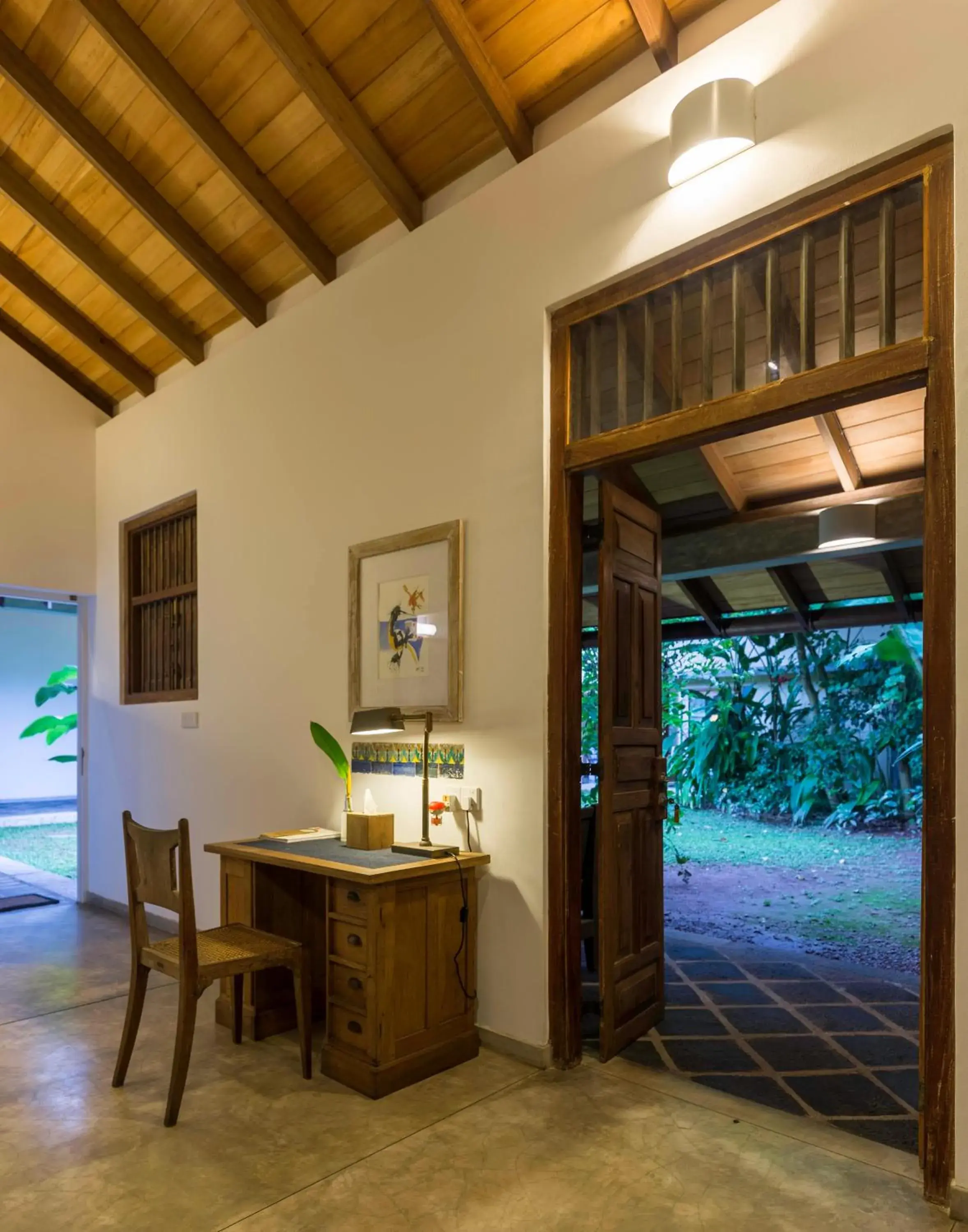 Garden view in Villa Saffron Hikkaduwa Garden view in Villa Saffron Hikkaduwa