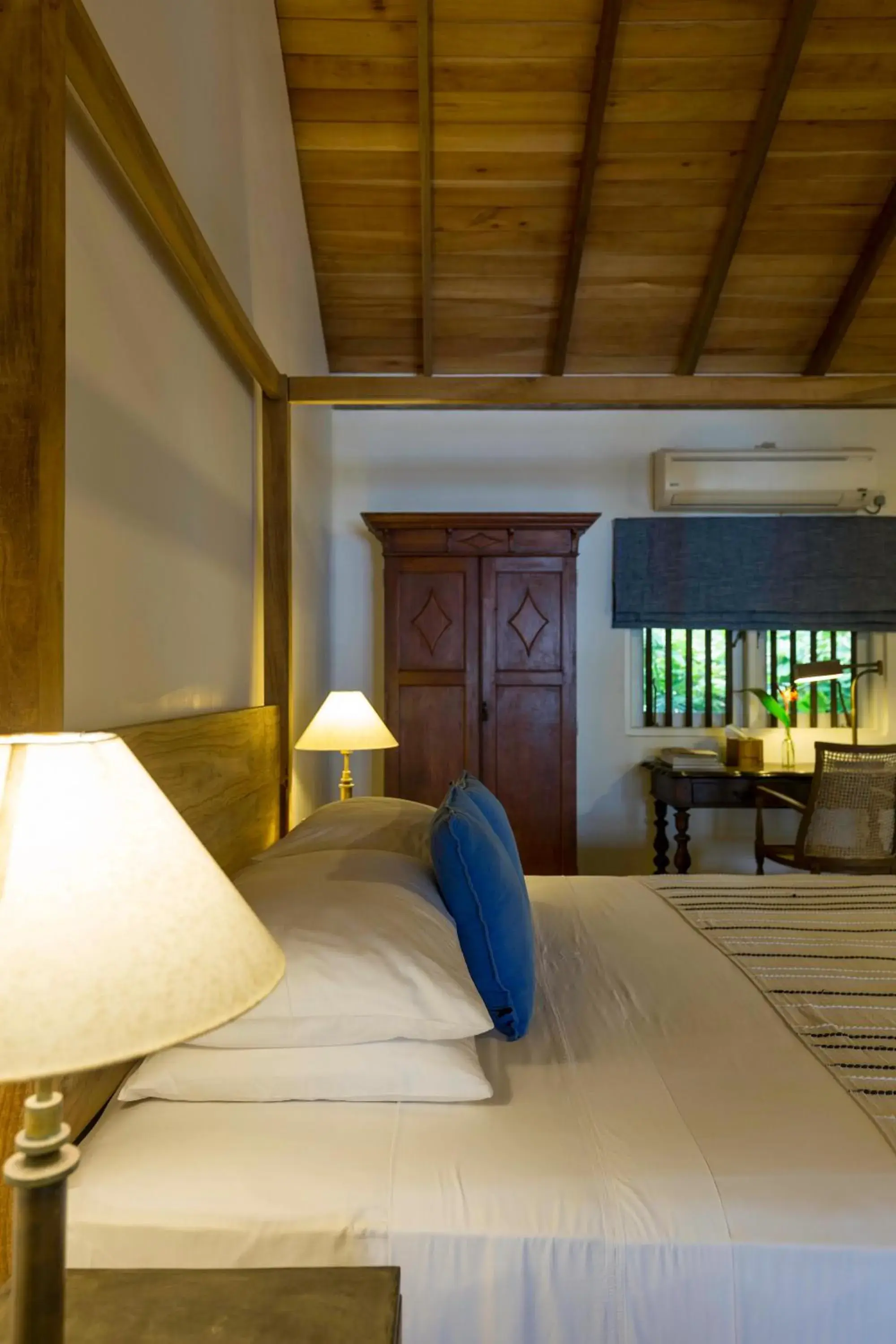 Bed in Villa Saffron Hikkaduwa Bed in Villa Saffron Hikkaduwa