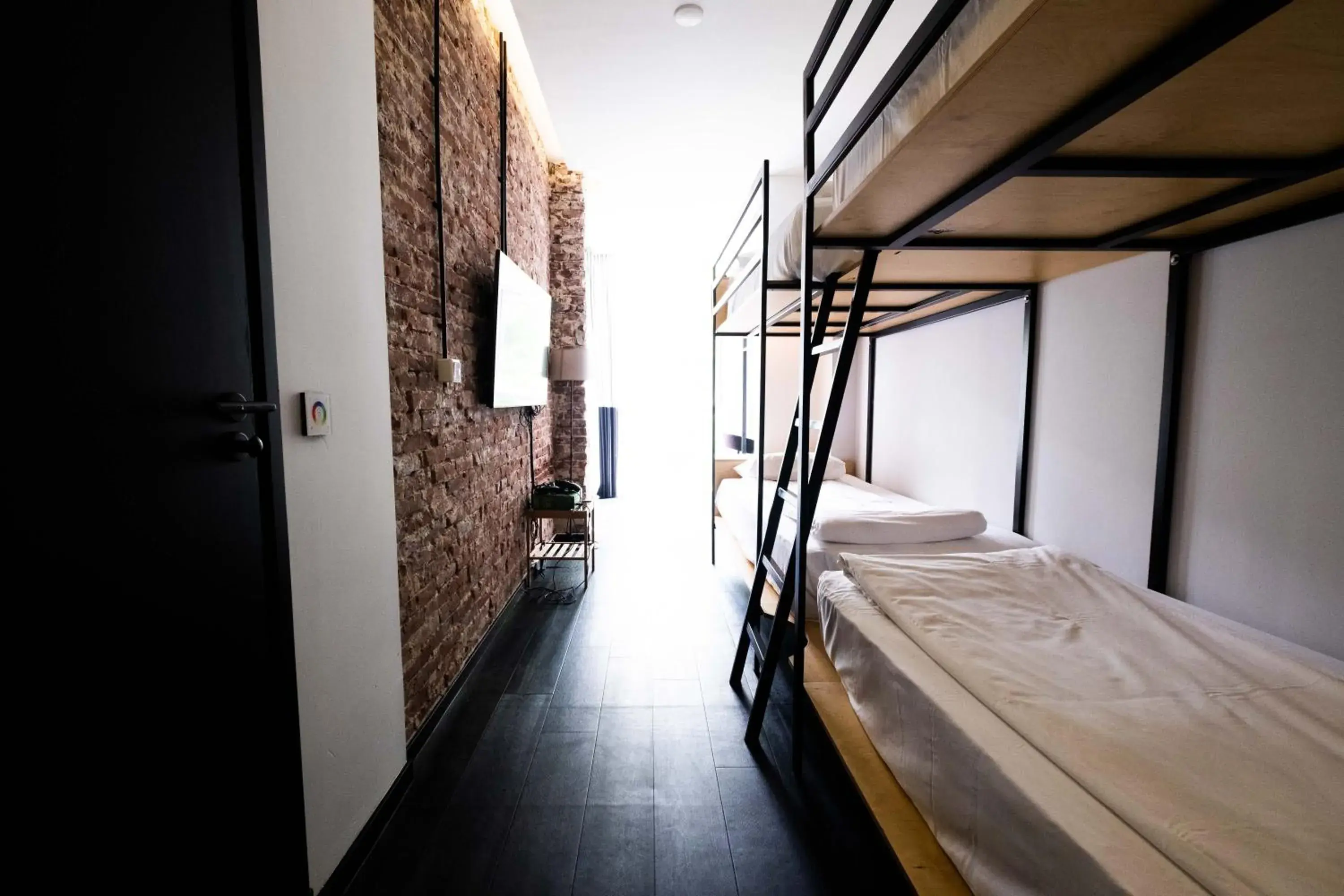 Bed in The Arcade Hotel Amsterdam Bed in The Arcade Hotel Amsterdam