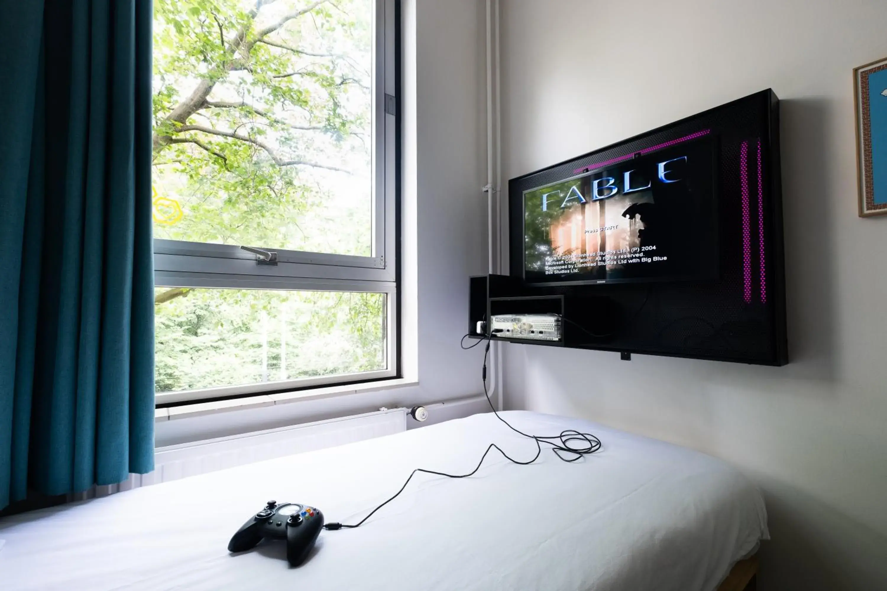 Bed in The Arcade Hotel Amsterdam Bed in The Arcade Hotel Amsterdam