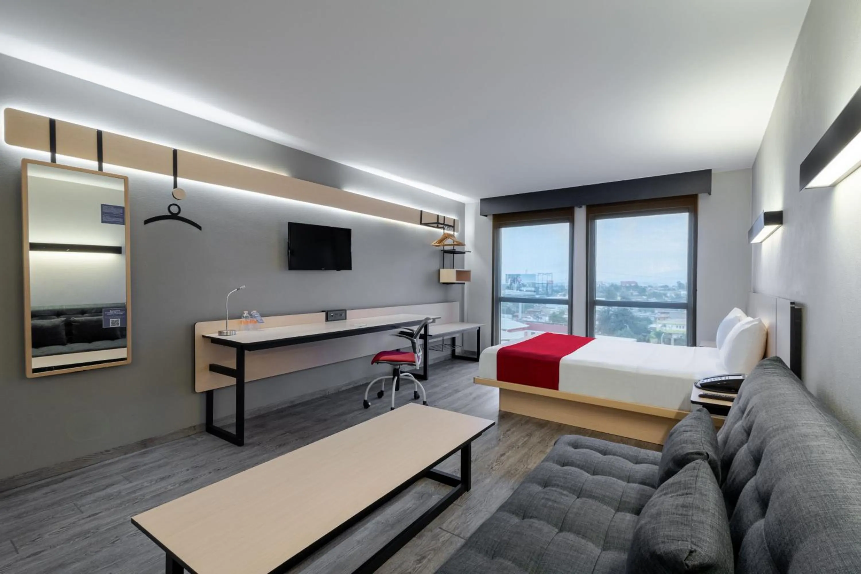 Bedroom, Bed in City Express by Marriott Guadalajara Aeropuerto