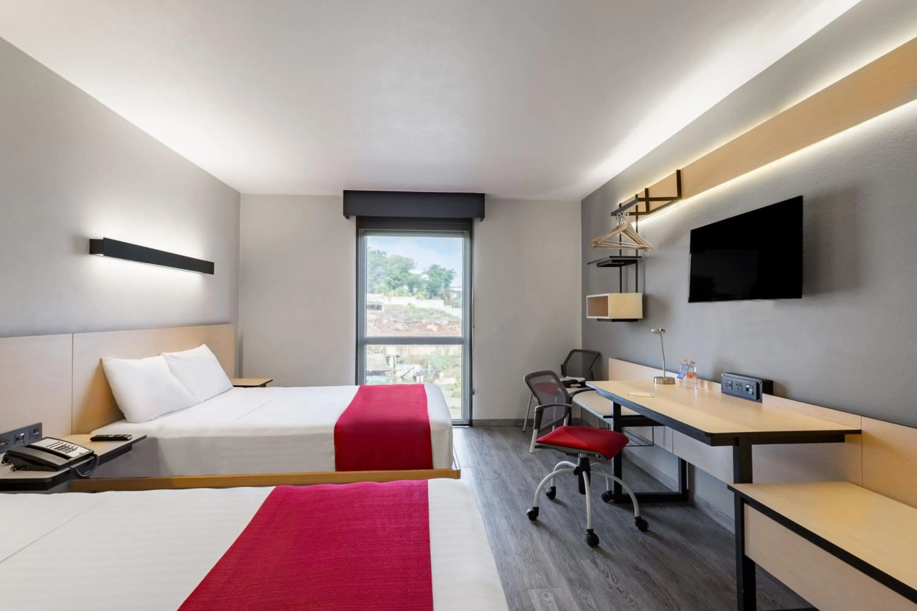 Bedroom, Bed in City Express by Marriott Guadalajara Aeropuerto